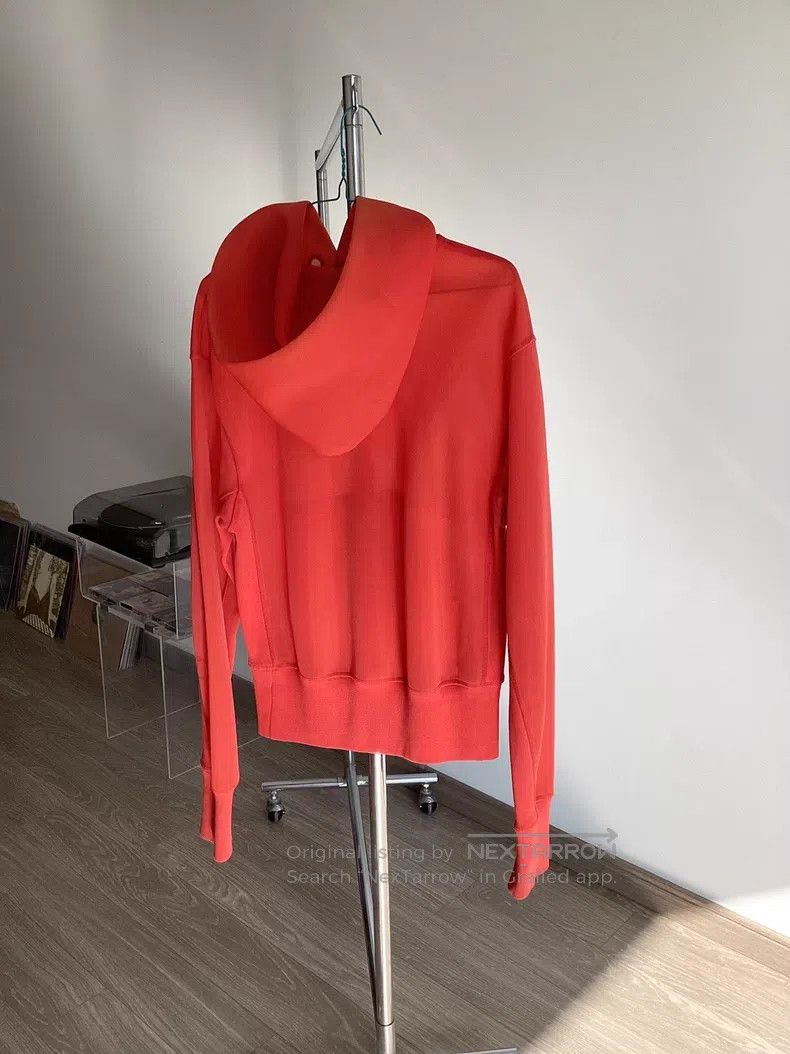 Helmut Lang Helmut Lang Red Mesh Hoodie Size US S / EU 44-46 / 1 - 2 Thumbnail