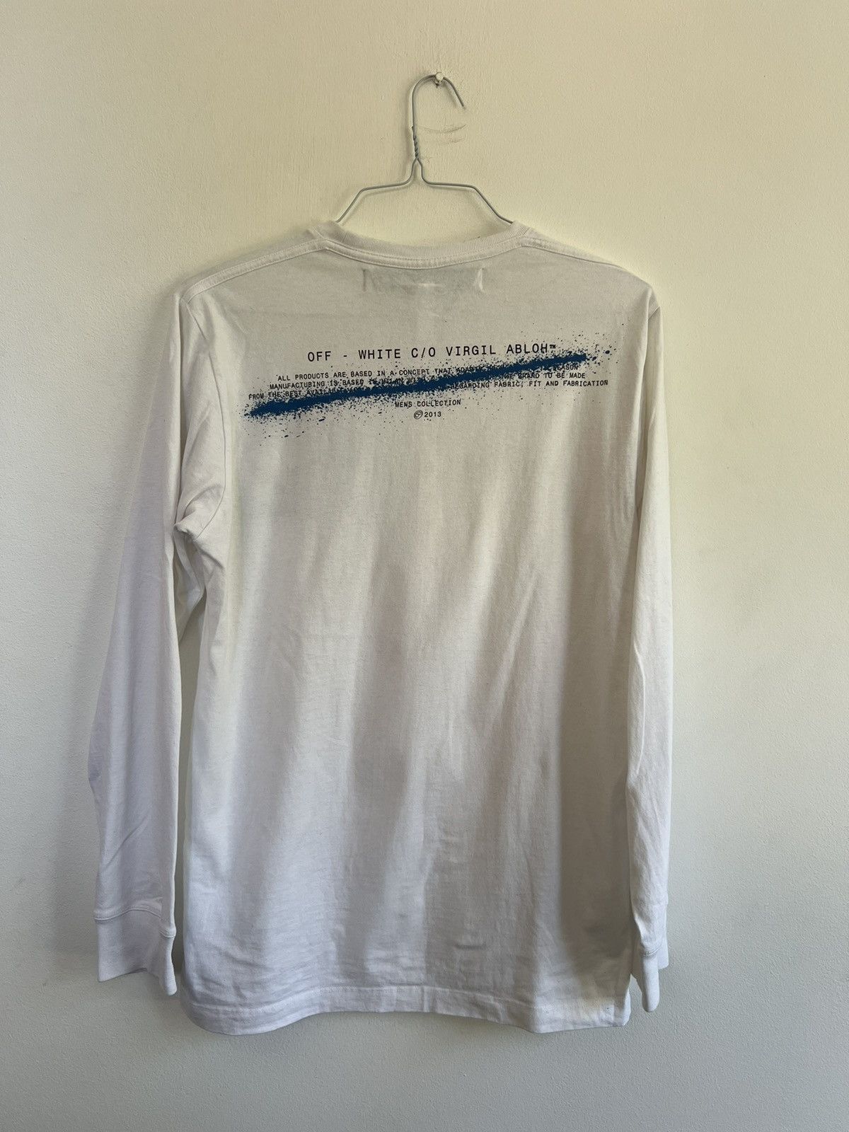 Off-White Off white Half Arrows Men Long sleeve TEe Size US M / EU 48-50 / 2 - 2 Thumbnail