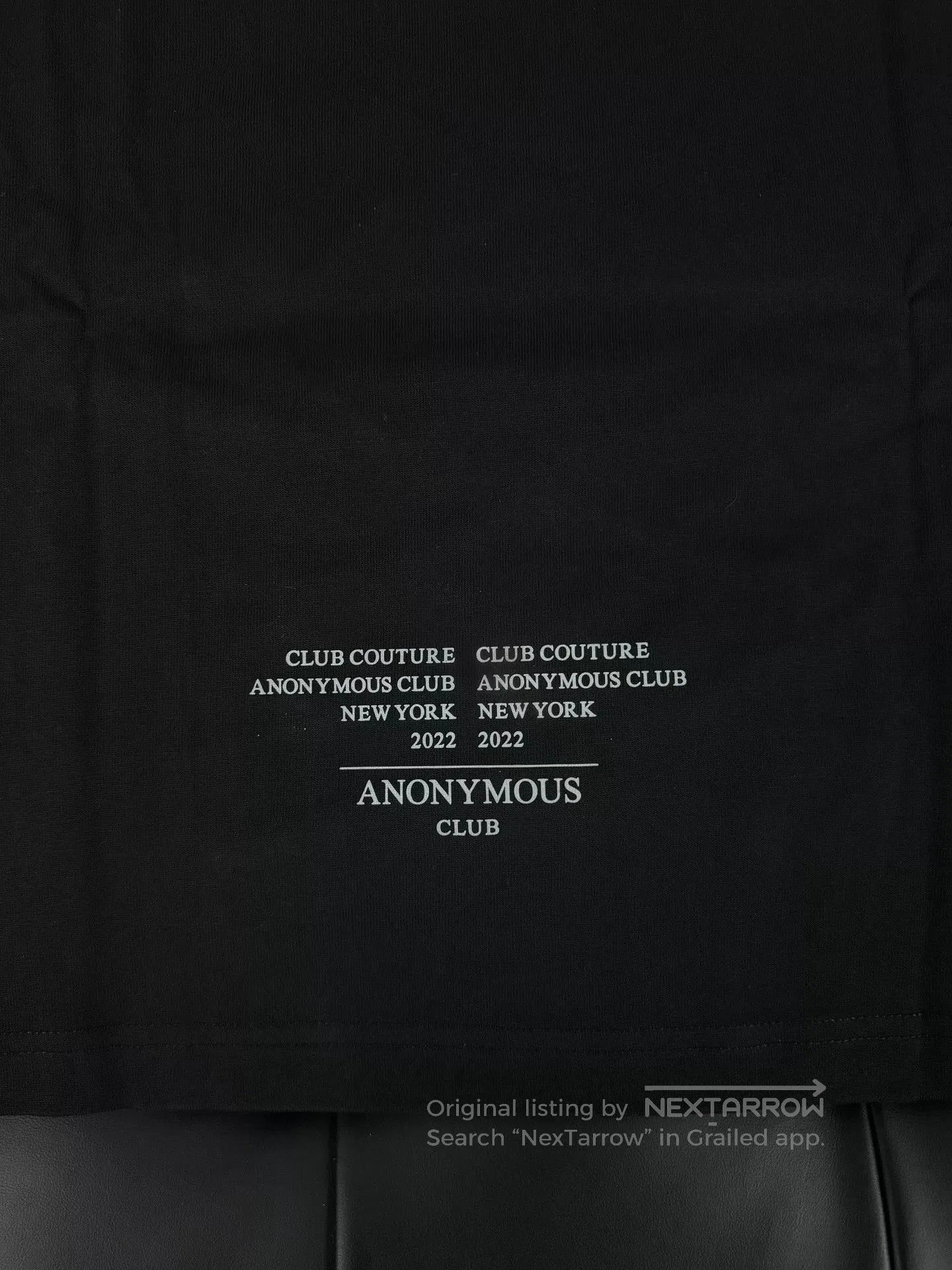 Anonymous Club Anonymous Club FW22 3M Couture Tee. Size US M / EU 48-50 / 2 - 6 Thumbnail
