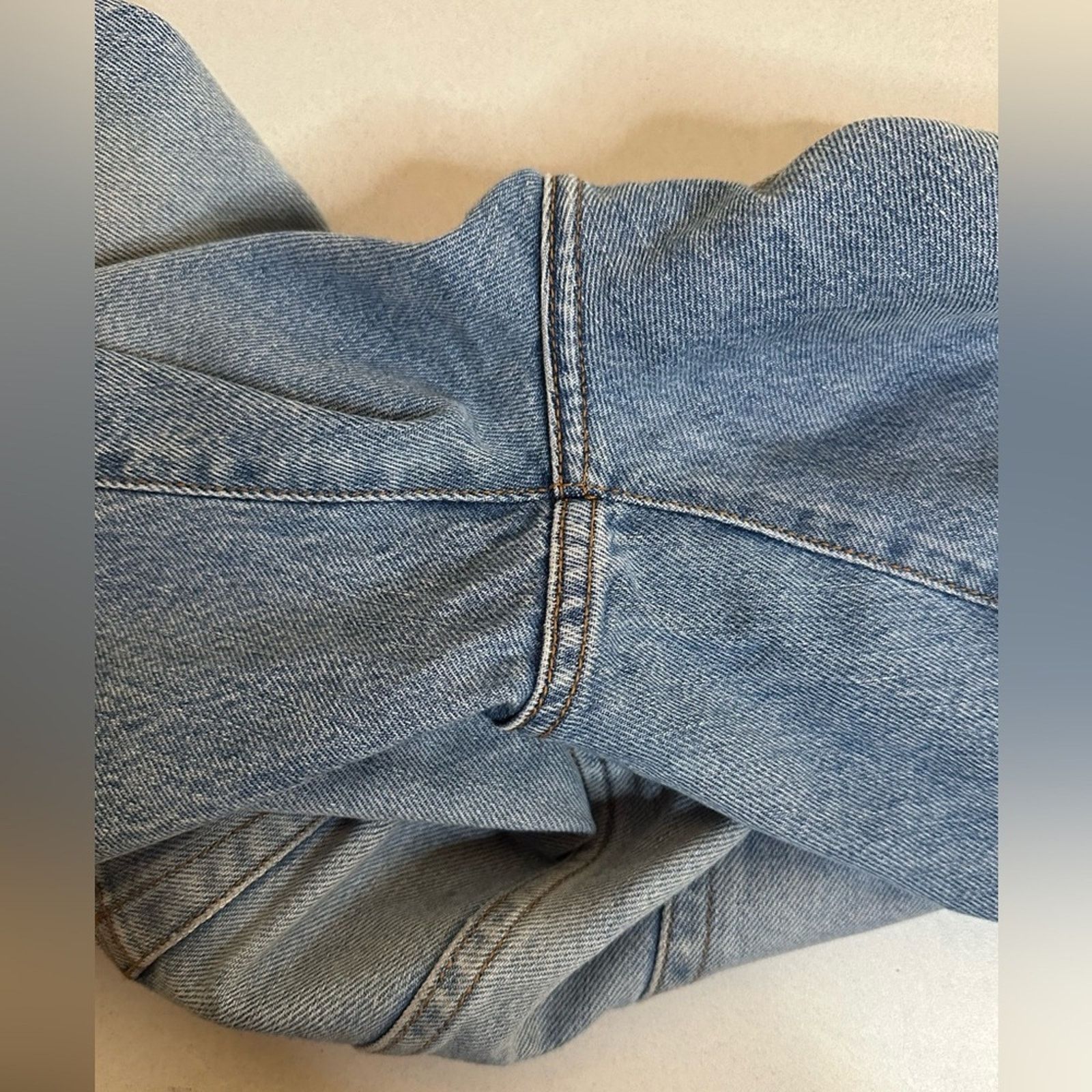 Acne Studios 1991 Toj Light Blue Trash Straight Denim Jeans Unisex Size US 32 / EU 48 - 9 Thumbnail