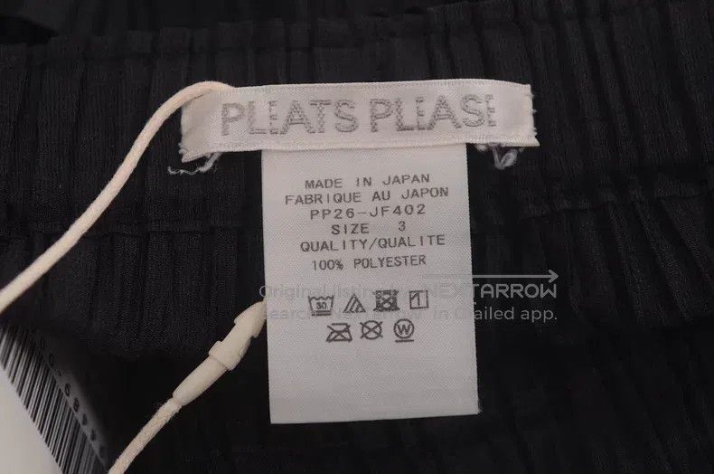 Issey Miyake Issey Miyake size:3 Black Pants Size 22" - 4 Thumbnail