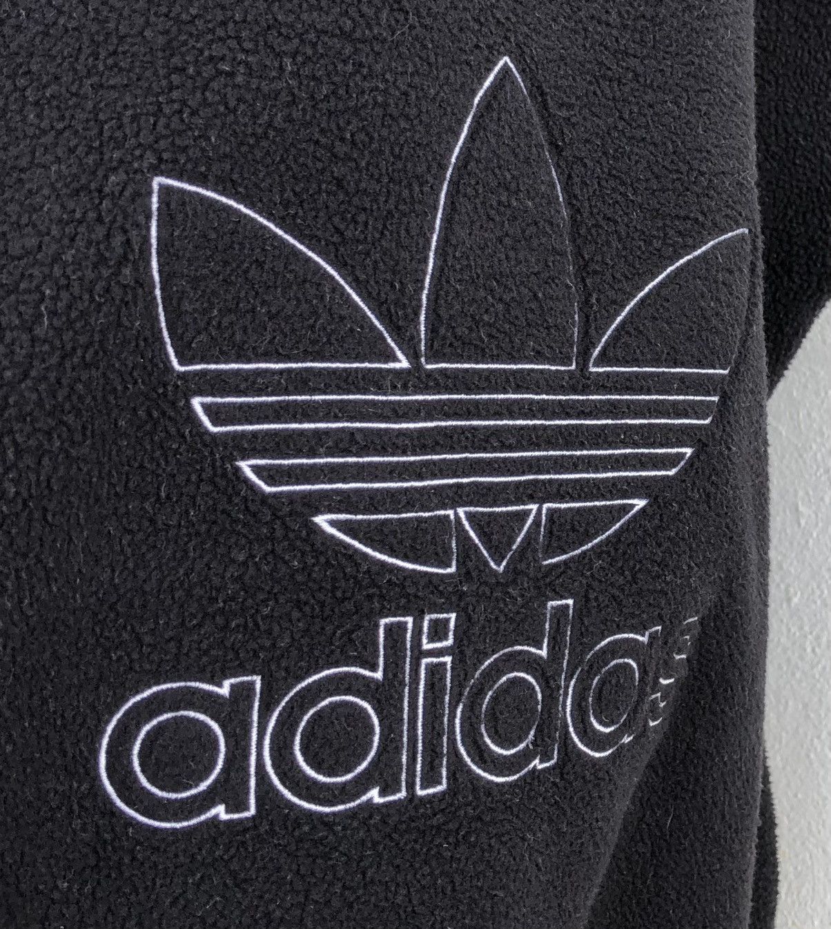 Adidas Adidas Trefoil Logo Fleece Men's Hoodie Black Size S / US 4 / IT 40 - 9 Thumbnail