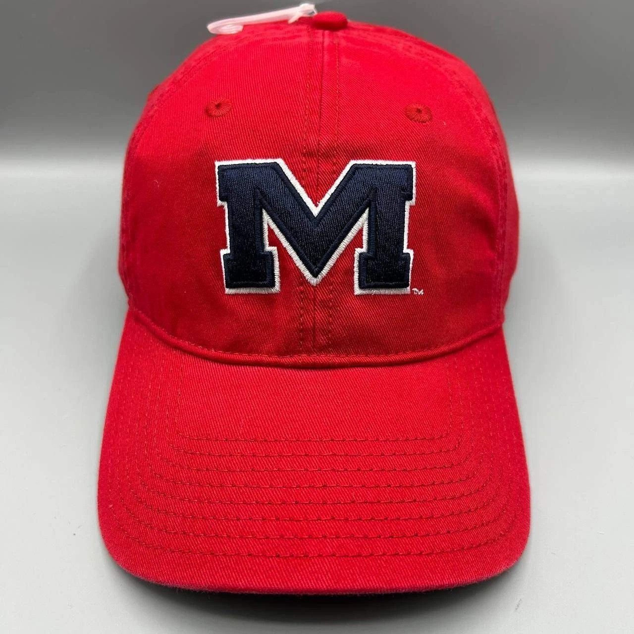 The Game Vintage Mississippi Ole Miss Rebels NCAA Strap Back Cotton Size ONE SIZE - 1 Thumbnail