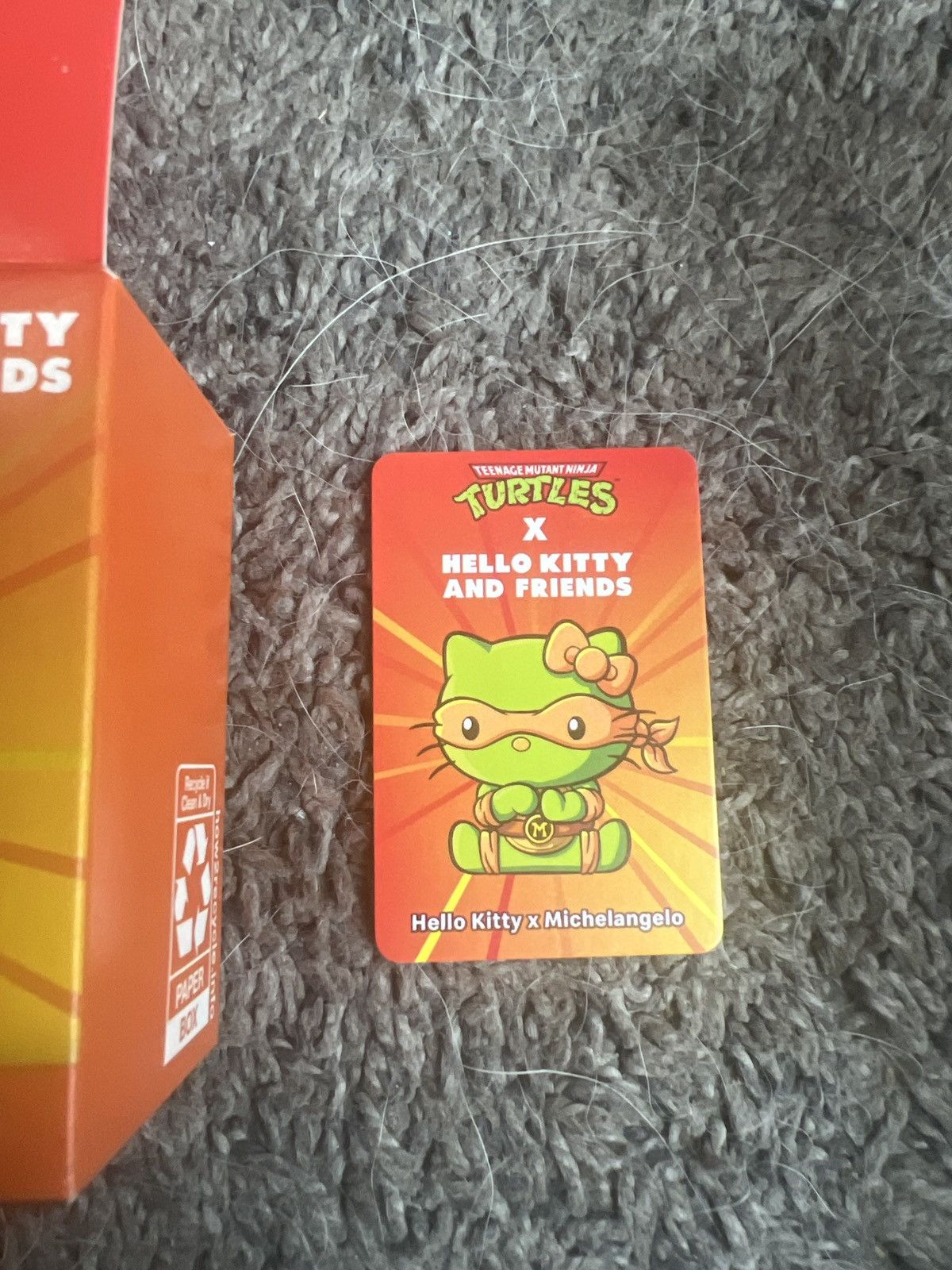 Nickelodeon TMNT X Hello Kitty And Friends Hello Kitty X Michelangelo Size ONE SIZE - 4 Thumbnail