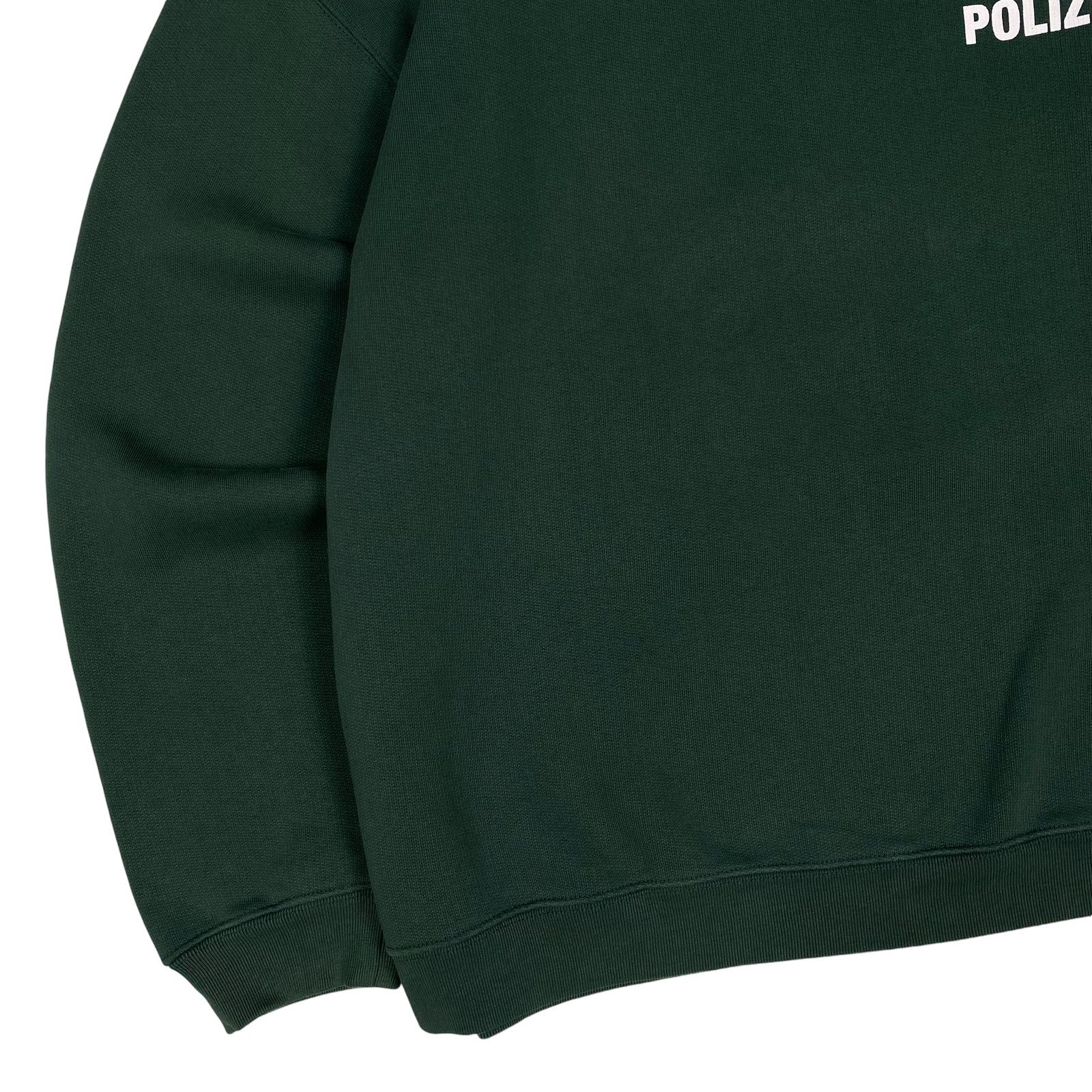 Vetements Vetements Green Polizei Crewneck Size US M / EU 48-50 / 2 - 5 Thumbnail