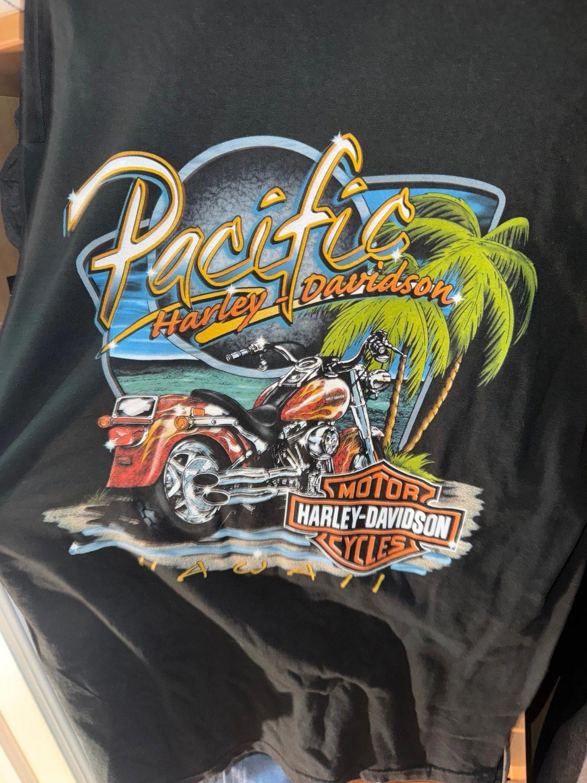 Harley Davidson Vintage 2003 Harley Davidson Pacific Beach Shirt Rare Sz XL Size US XL / EU 56 / 4 - 6 Thumbnail