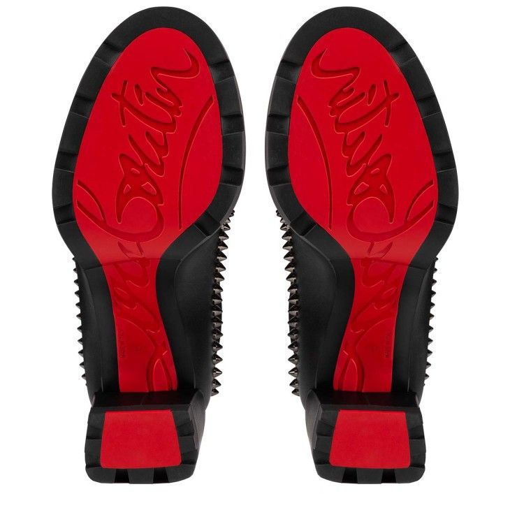Christian Louboutin o1s1wg110924 Out Line Spikes Boots in Black Size US 10 / IT 40 - 4 Thumbnail