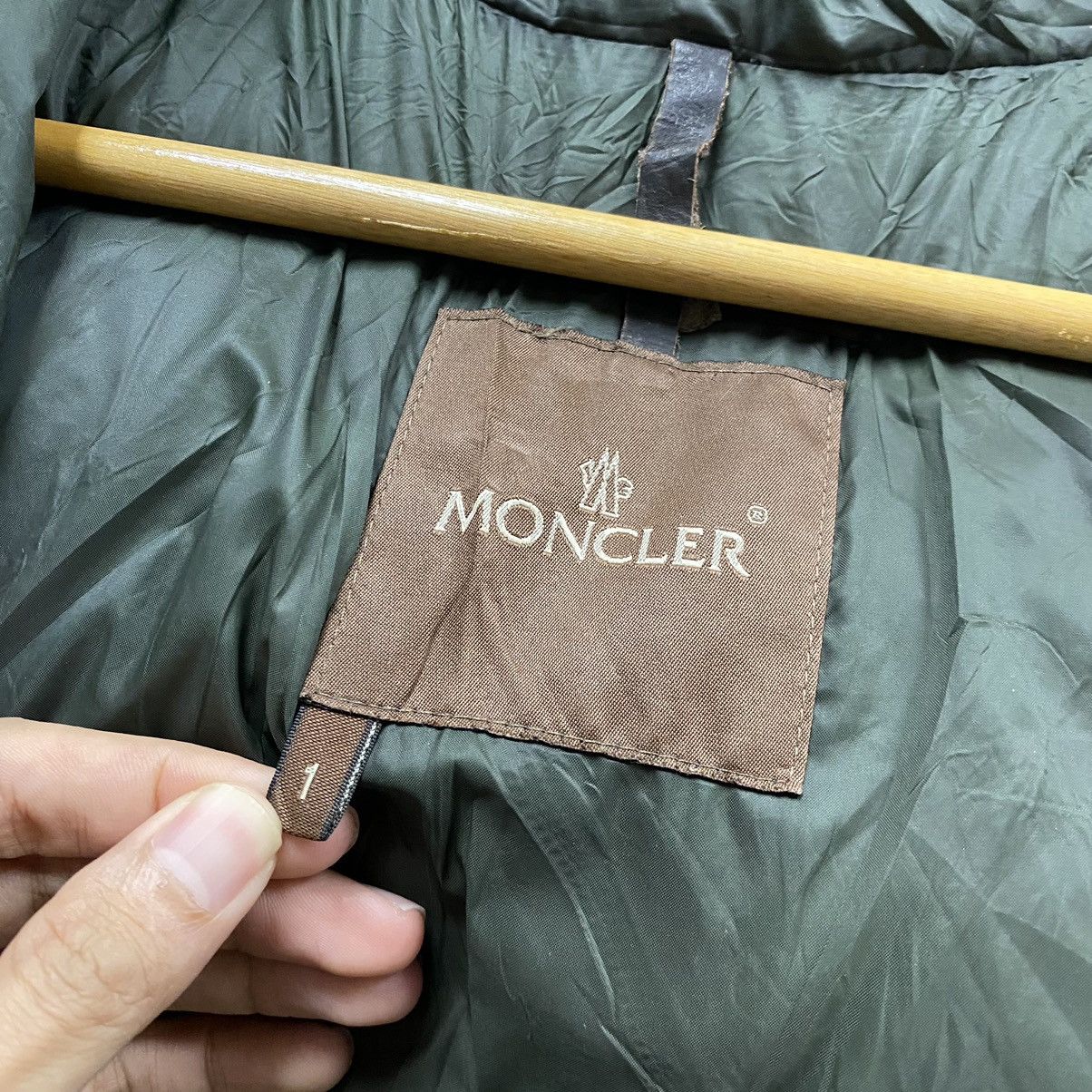 Moncler Moncler vintage black faded long jacket down puffer coat Size US S / EU 44-46 / 1 - 19 Thumbnail