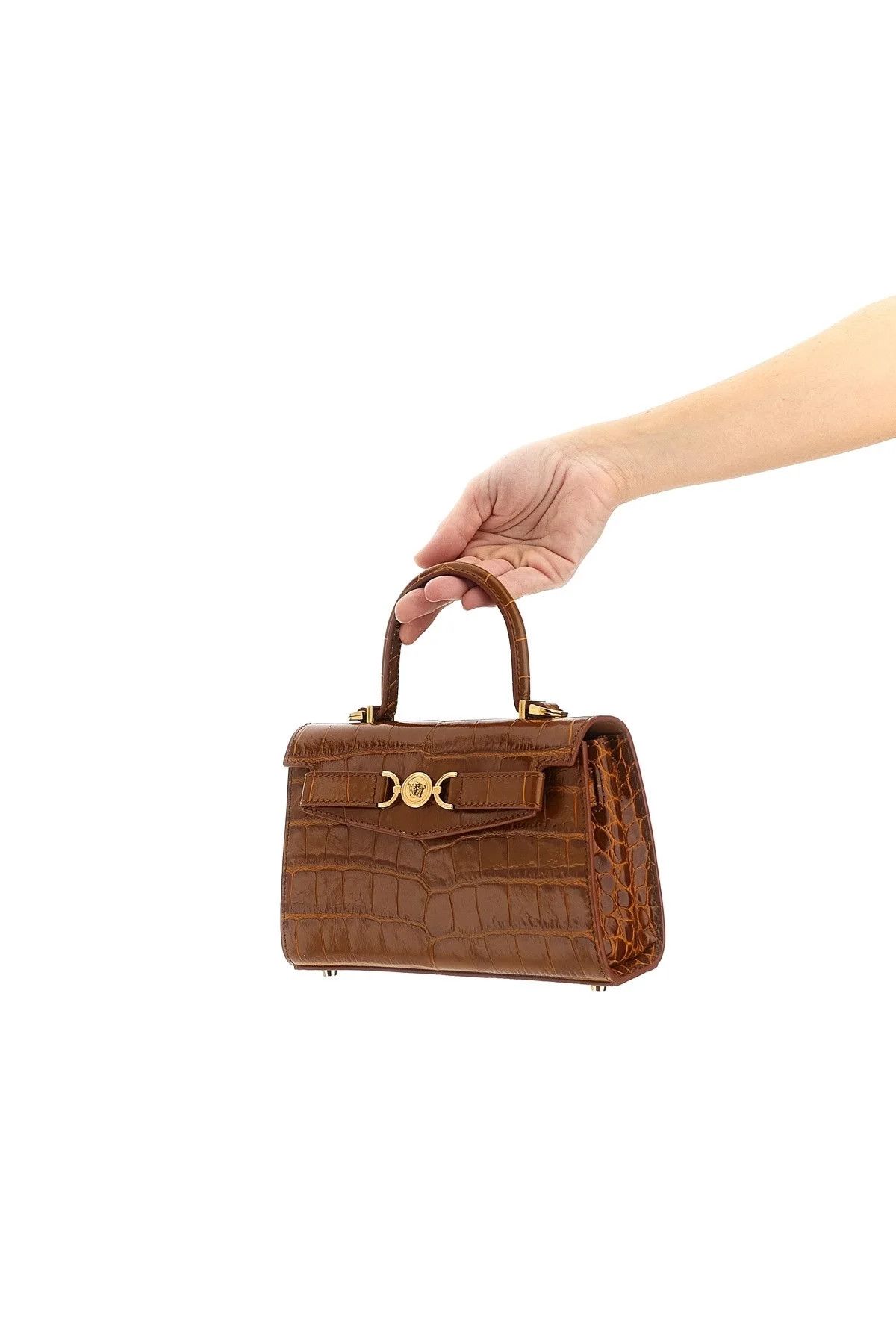 Versace ob2d0Lne0726 Size: OS / Medusa 95 Small Handbag in Brown Size ONE SIZE - 2 Thumbnail