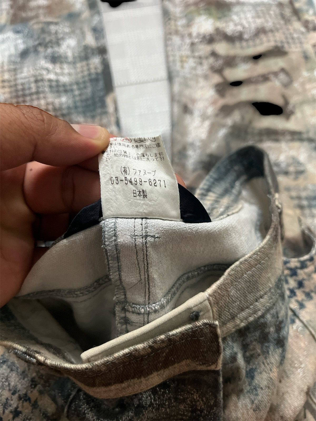 If Six Was Nine × Japanese Brand Fullprint Maggy Inspire John Galiano and JPG Design Pant Size US 30 / EU 46 - 9 Thumbnail