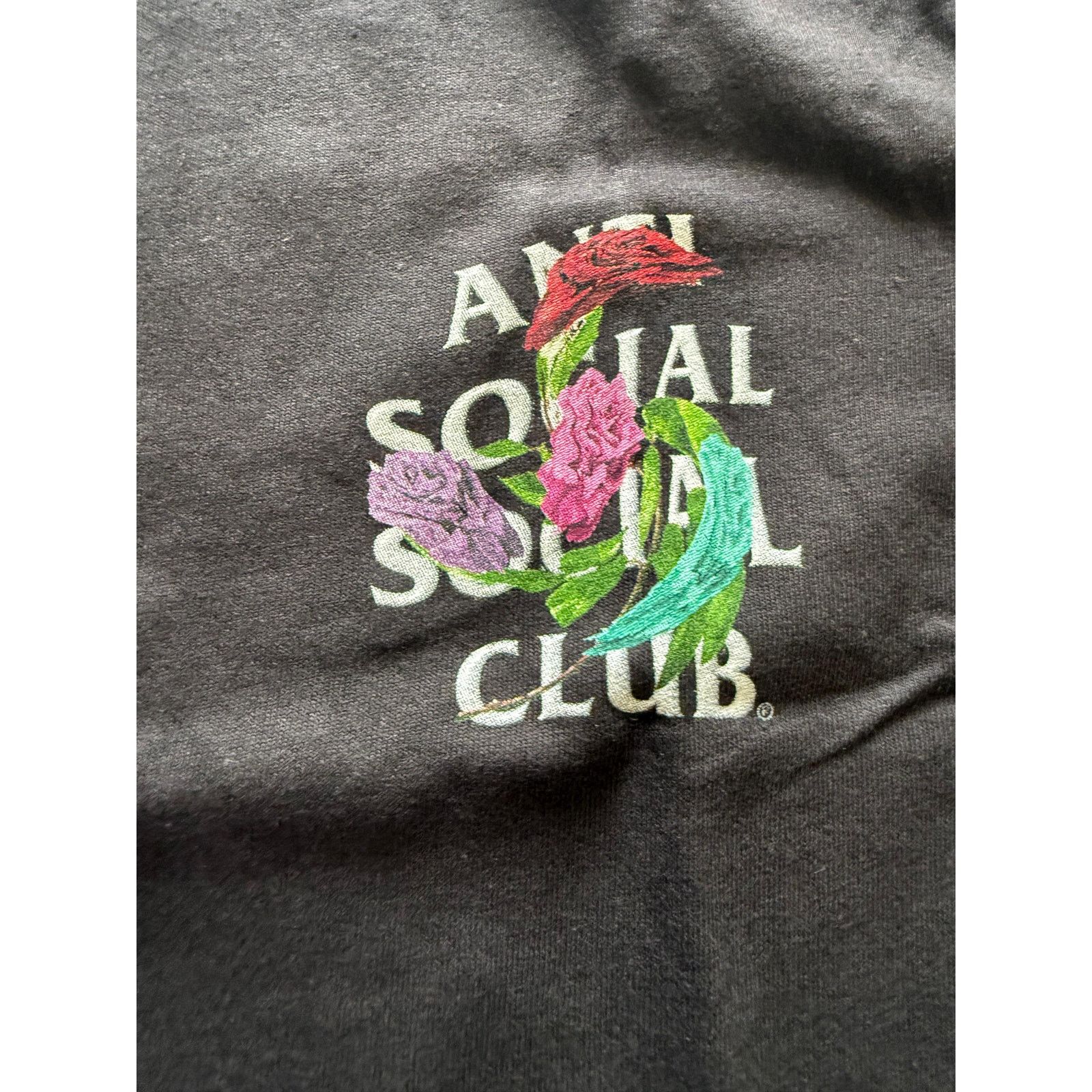 Anti Social Social Club Anti Social Social Club Thorns Tee Black Floral Size US S / EU 44-46 / 1 - 3 Thumbnail