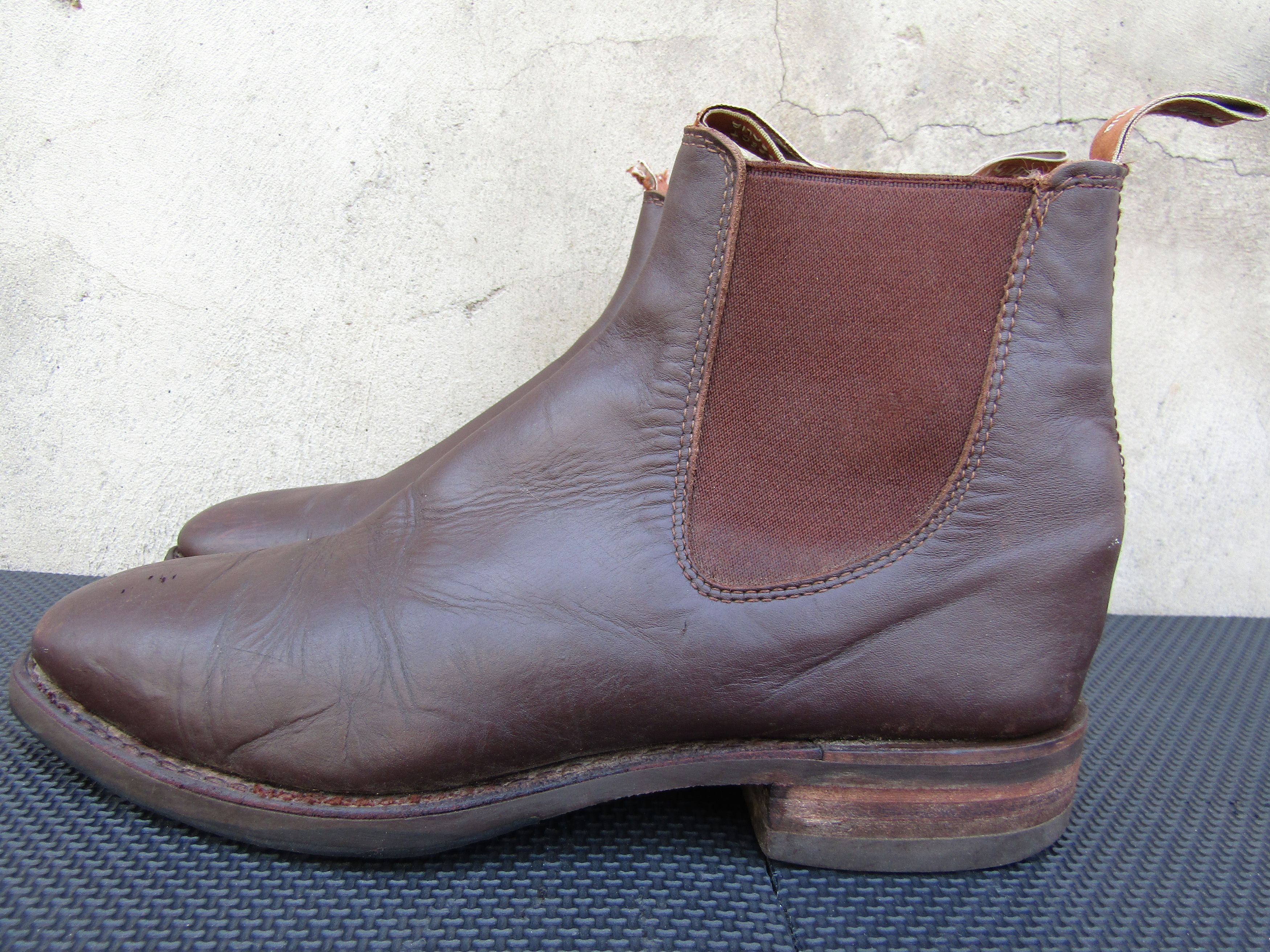 R.M. Williams RM Williams Craftsman Leather vintage Brown Boots Size US 8 / EU 41 - 7 Thumbnail