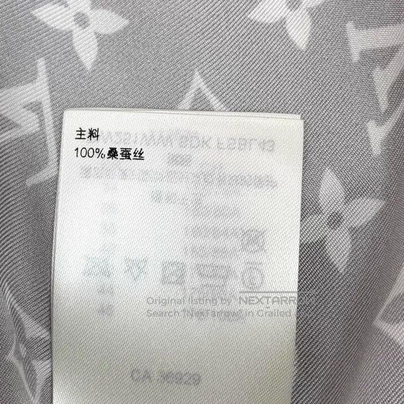 Louis Vuitton Louis Vuitton Silver logo presbyopic printed mulberry silk Size XXS / US 00 / IT 34 - 7 Thumbnail
