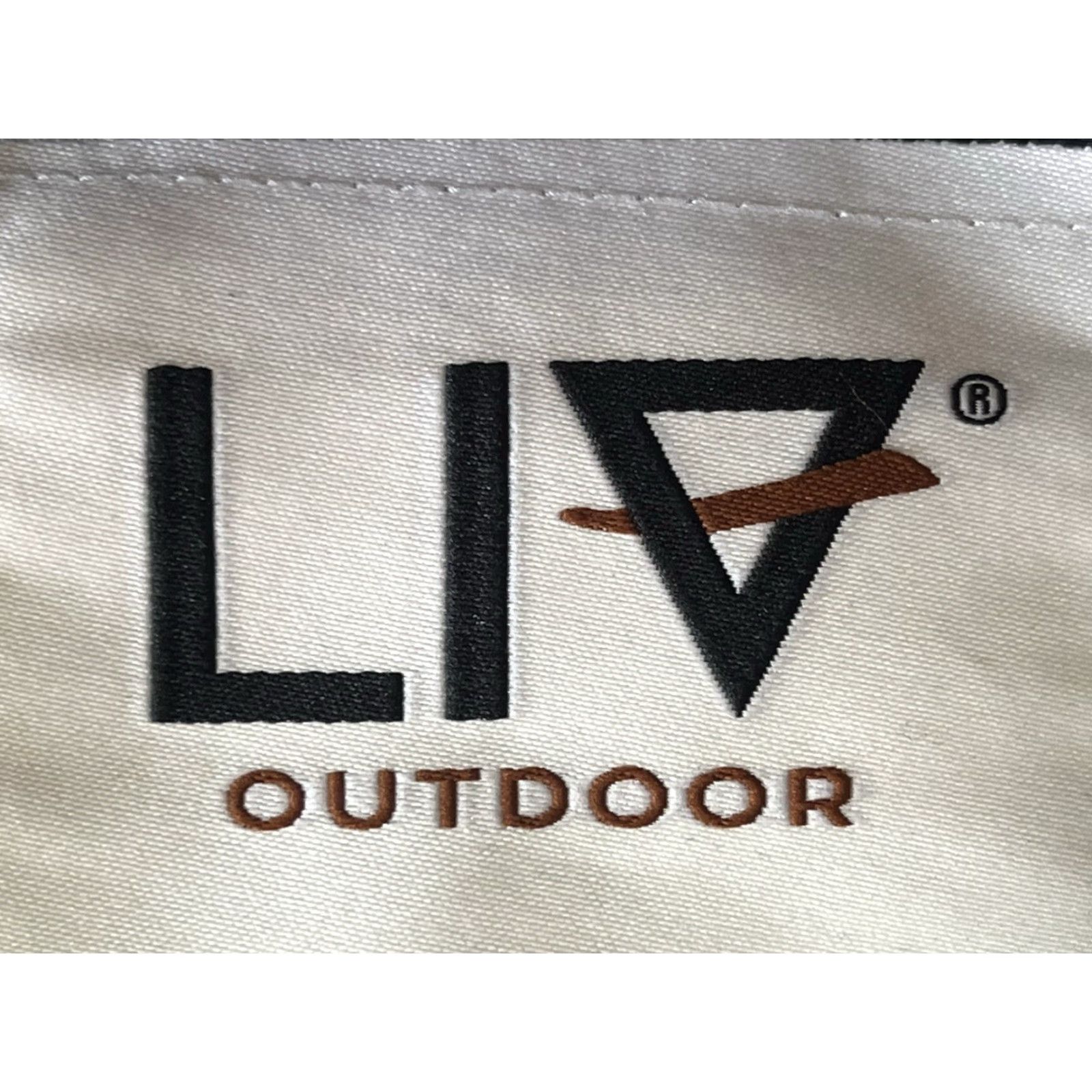 Vintage Liv Windbreaker Jacket Hooded Full Zip Lightweight Black Large Women's Casual Outdoor Fall Winter Jacket Size L / US 10 / IT 46 - 7 Thumbnail