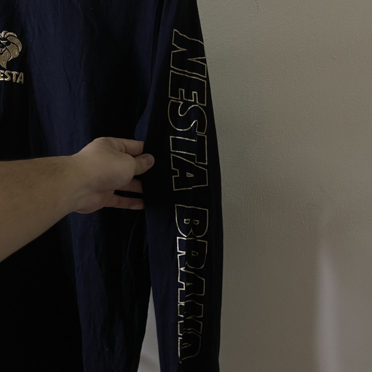 Japanese Brand Nesta Japanese Streetwear Brand Minimalist Design LS Tee Size US M / EU 48-50 / 2 - 4 Thumbnail