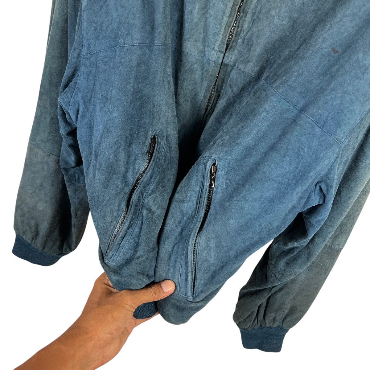 Charles Jourdan 💥 VINTAGE CHARLES JOURDAN ROUND THE WOLRD LEATHER JACKET Size US L / EU 52-54 / 3 - 10 Thumbnail