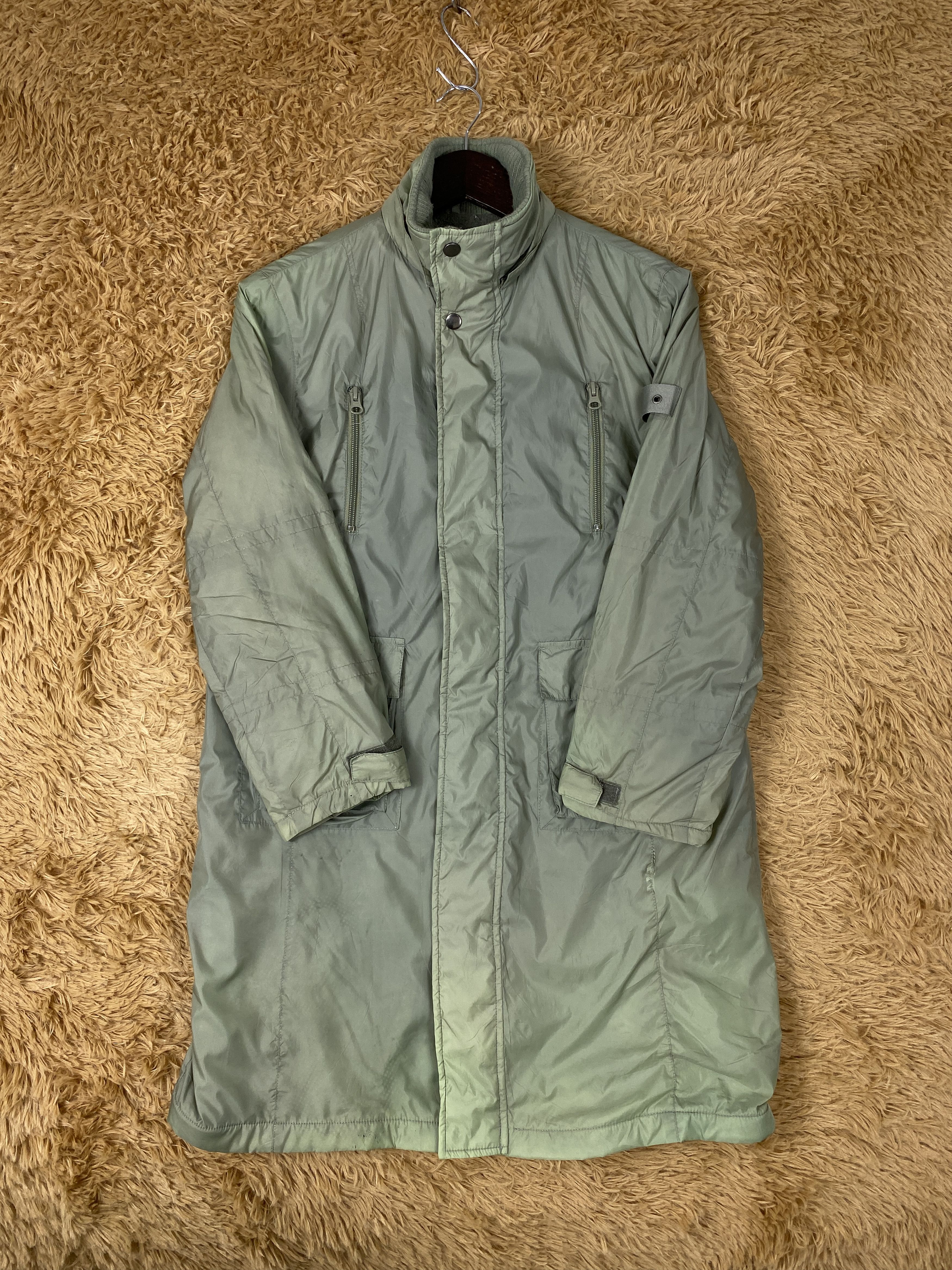 Japanese Brand Vintage Edeis Fleece Lining Long Jacket J2009 Size US S / EU 44-46 / 1 - 4 Thumbnail