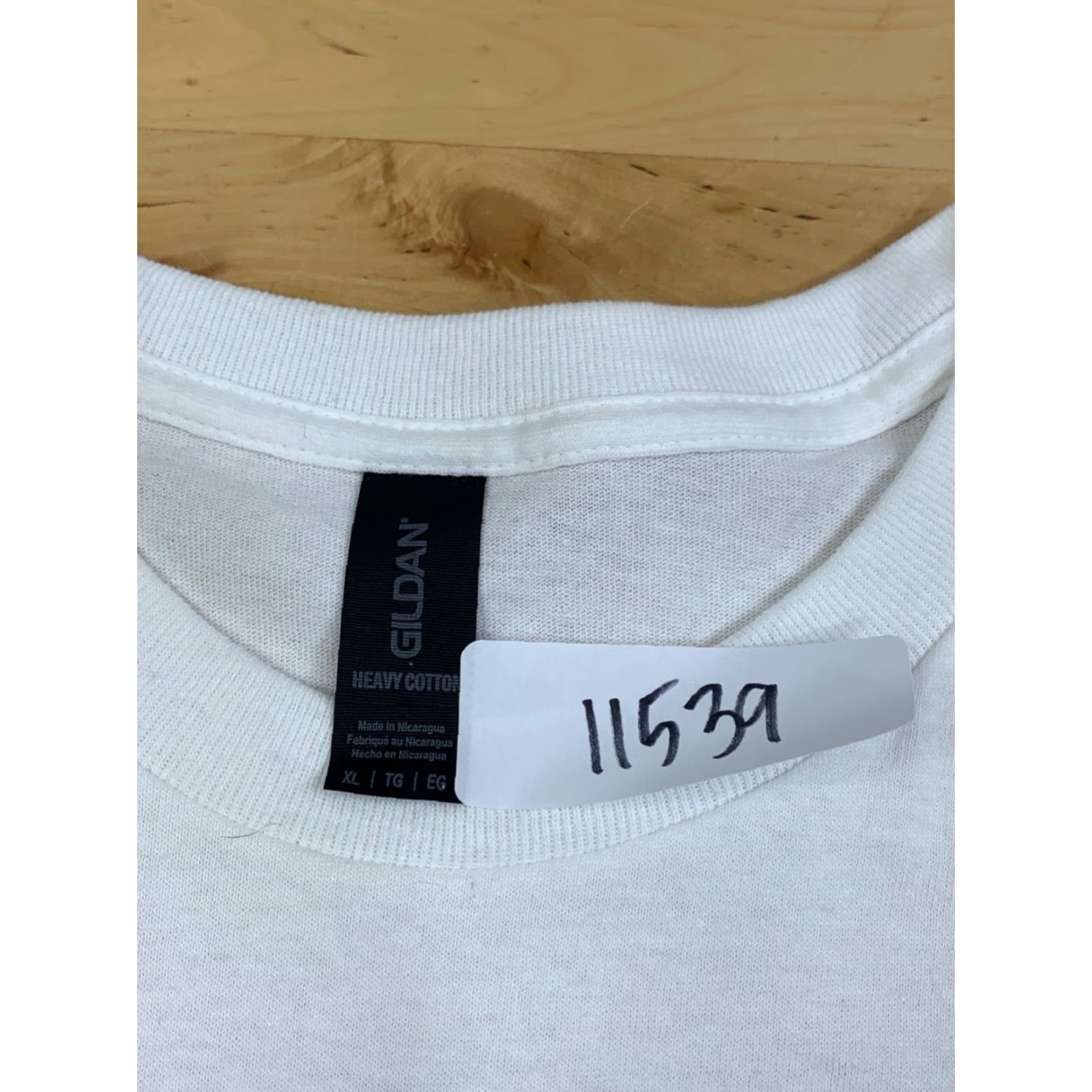Gildan Wiz Khalifa Shirt Mens XL White Hip Hop Vintage Style Rap T-Shirt Size US XL / EU 56 / 4 - 2 Thumbnail