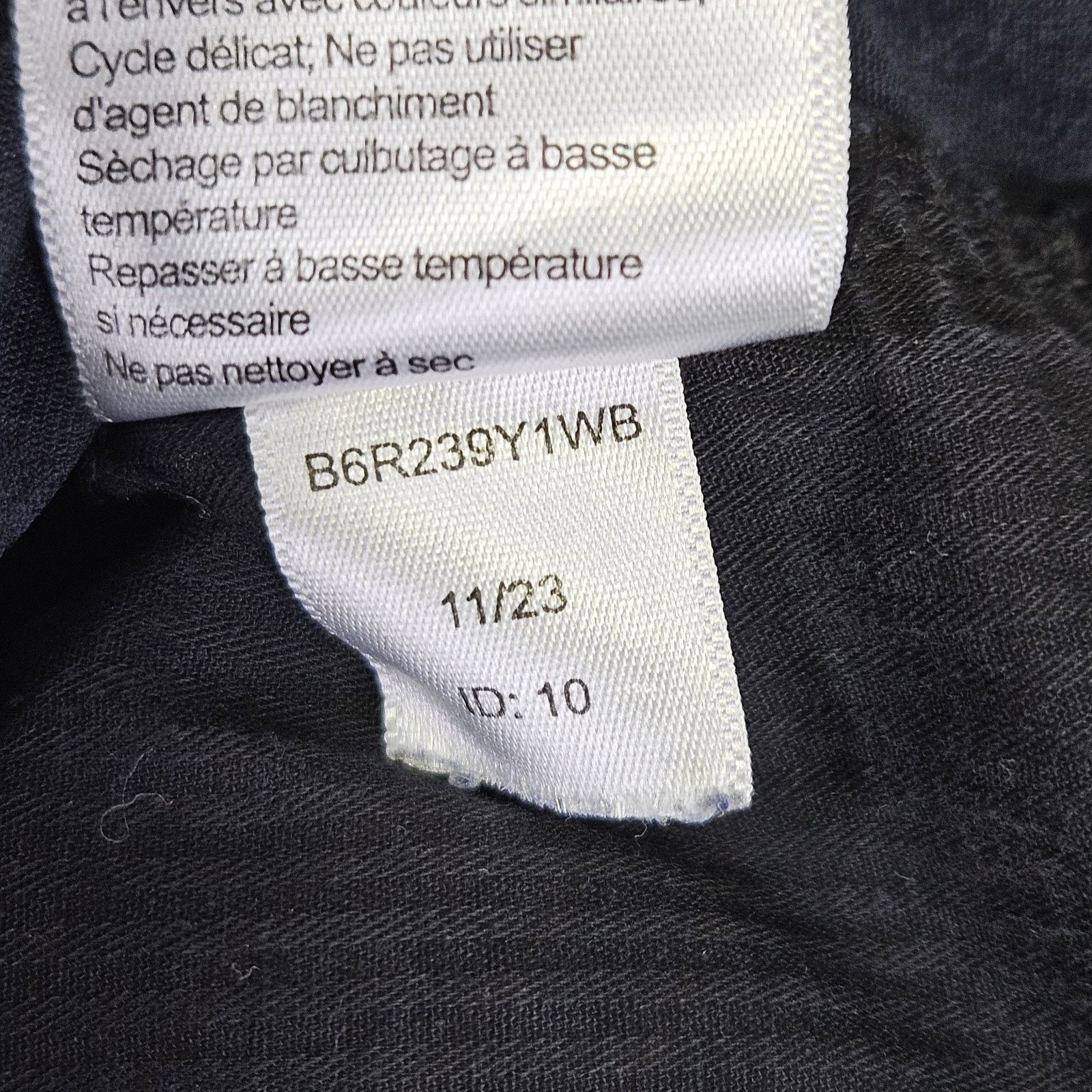 Psycho Bunny Psycho Bunny Willis Shorts Navy Stretch Tencel Size US 31 - 15 Thumbnail