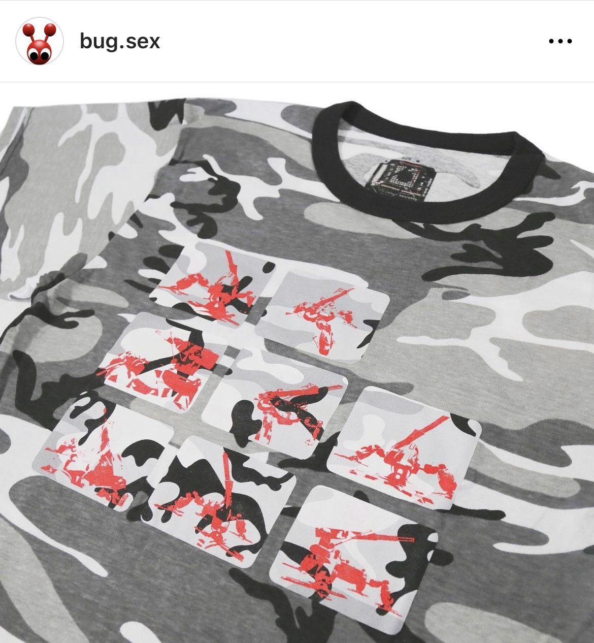 Other BUGSEX BUGT-014 ARCTiC CAMO ARTiLLERY TEE Size US XL / EU 56 / 4 - 1 Thumbnail