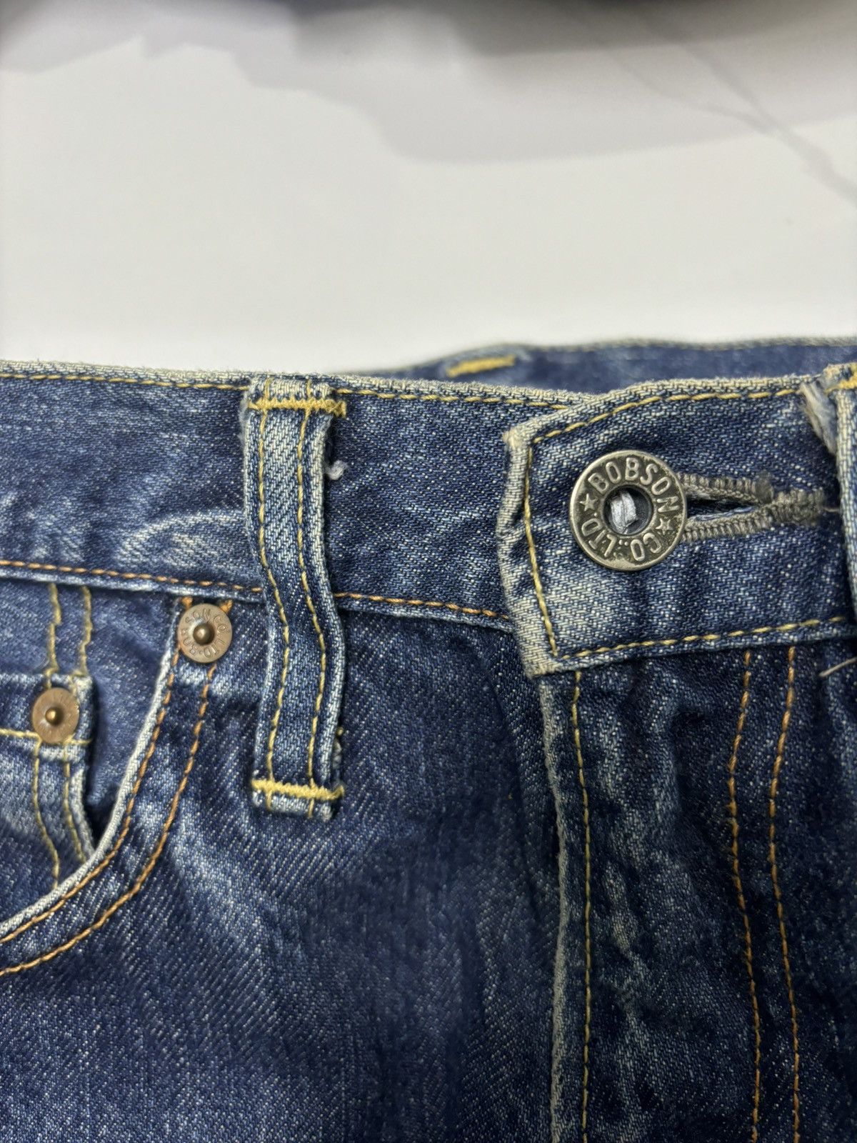 Hysteric Glamour BAGGY WIDE JEANS BOBSON EARTH CULTURE BAGGY JEANS Size US 29 - 11 Thumbnail