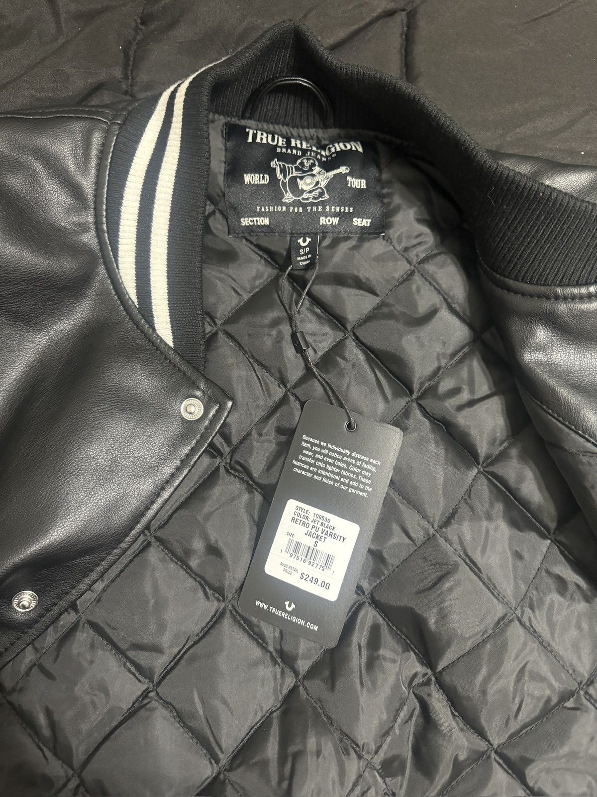 True Religion True Religon RETRO VARSITY JACKET S Size US S / EU 44-46 / 1 - 3 Thumbnail