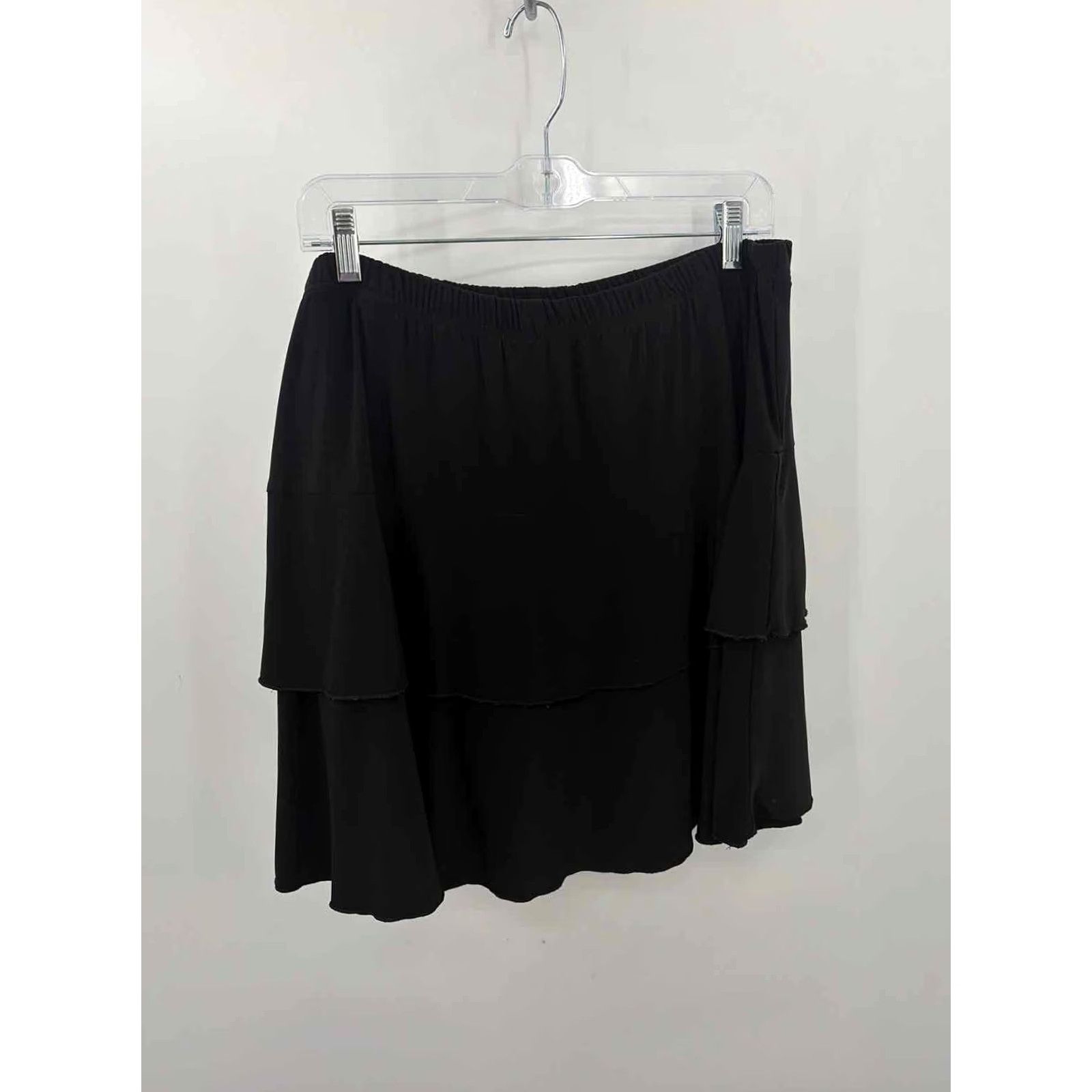 Mango Tango Mango Black Skort Mini Skirt Large Size 36" / US 14 / IT 50 - 5 Thumbnail