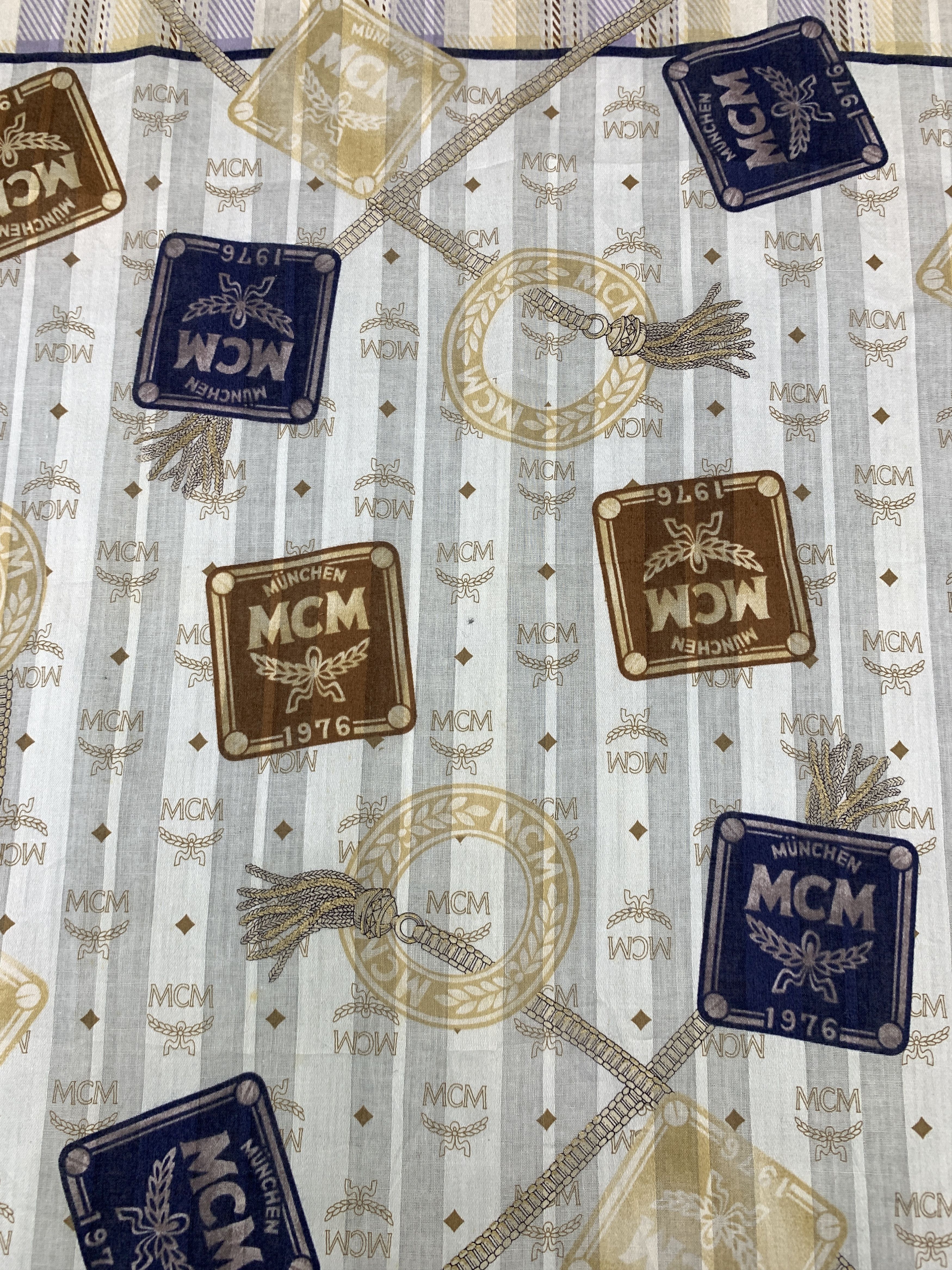 MCM × Vintage Vintage MCM Neckerchief/ Handkerchief - HKA942 Size ONE SIZE - 7 Thumbnail