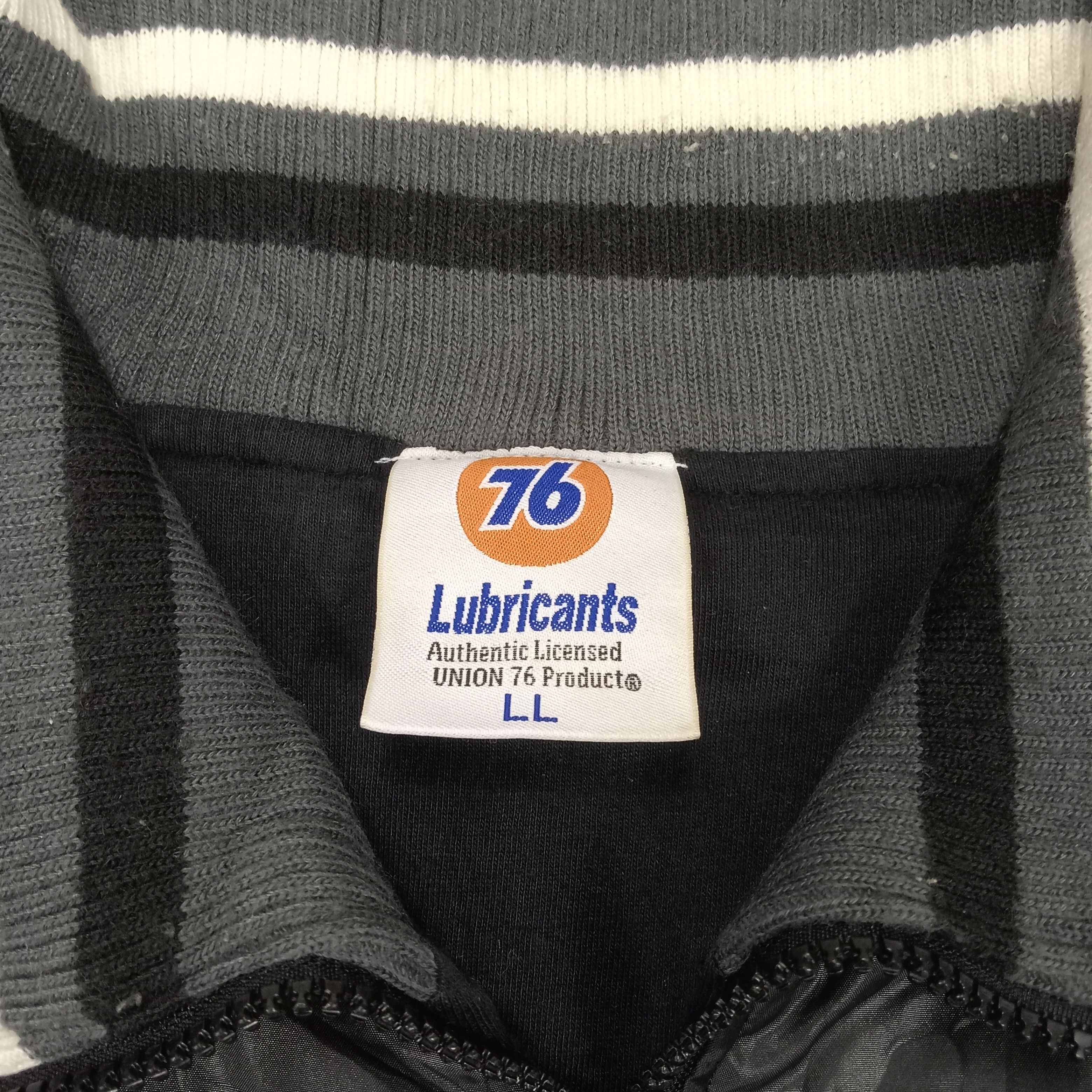 Vintage 76 Lubricants Motorcycle Biker Style Sweater Jacket Size US L / EU 52-54 / 3 - 5 Thumbnail