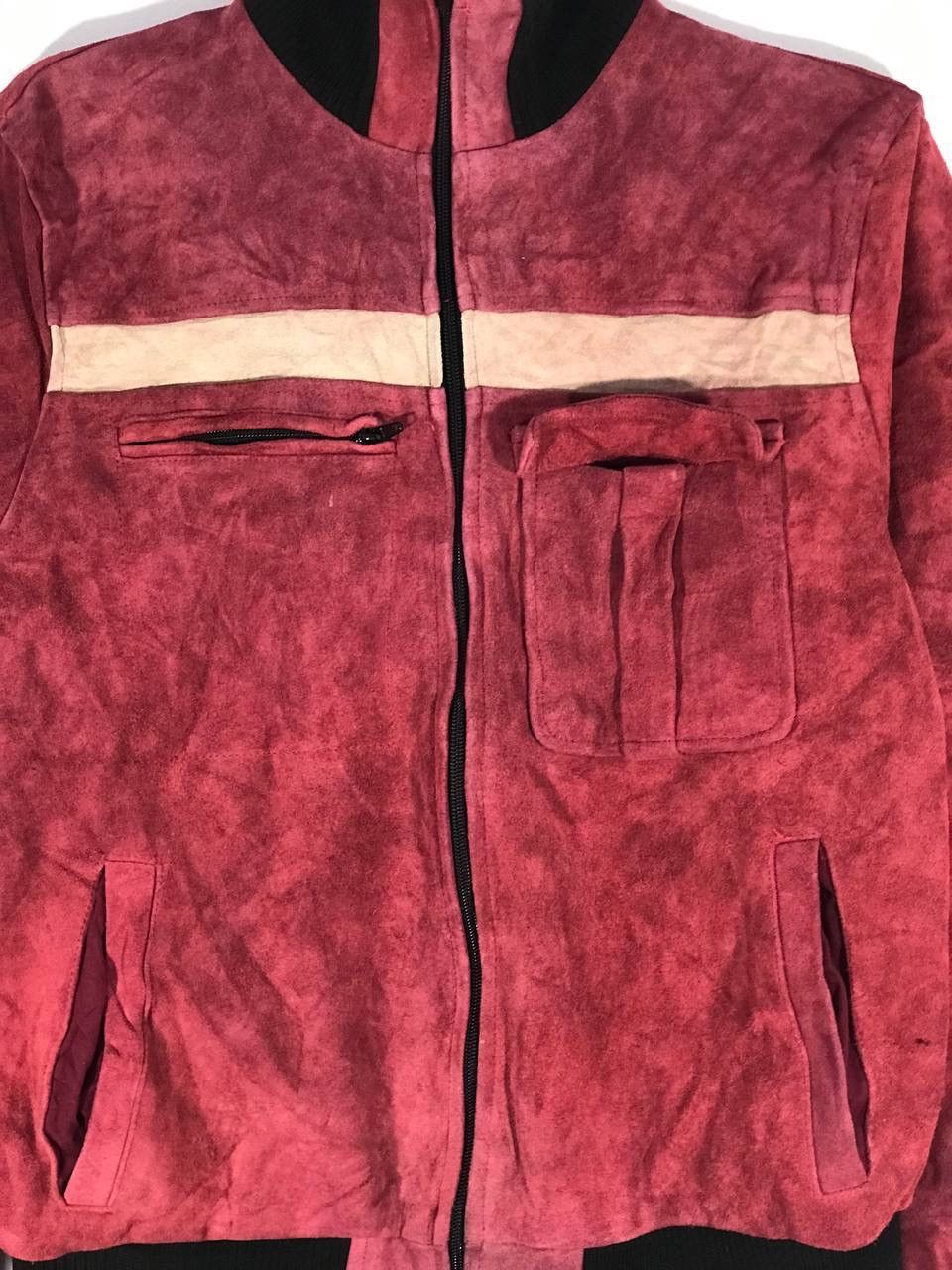 Vintage reversible suede jacket timesahead clock romanian number Size US M / EU 48-50 / 2 - 3 Thumbnail