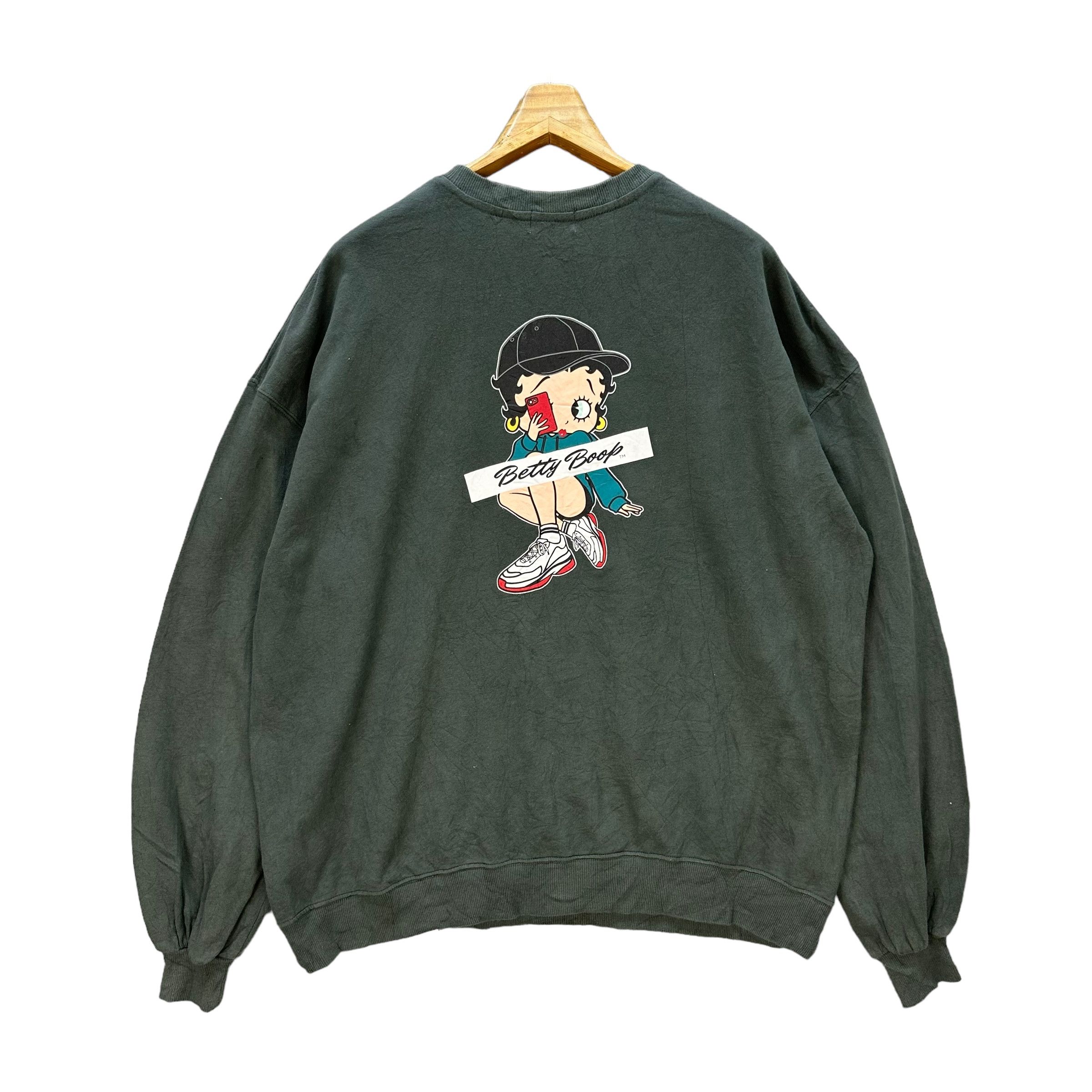 Cartoon Network Betty Boop Graphic Print Sweatshirt #9178-66 Size US M / EU 48-50 / 2 - 1 Thumbnail