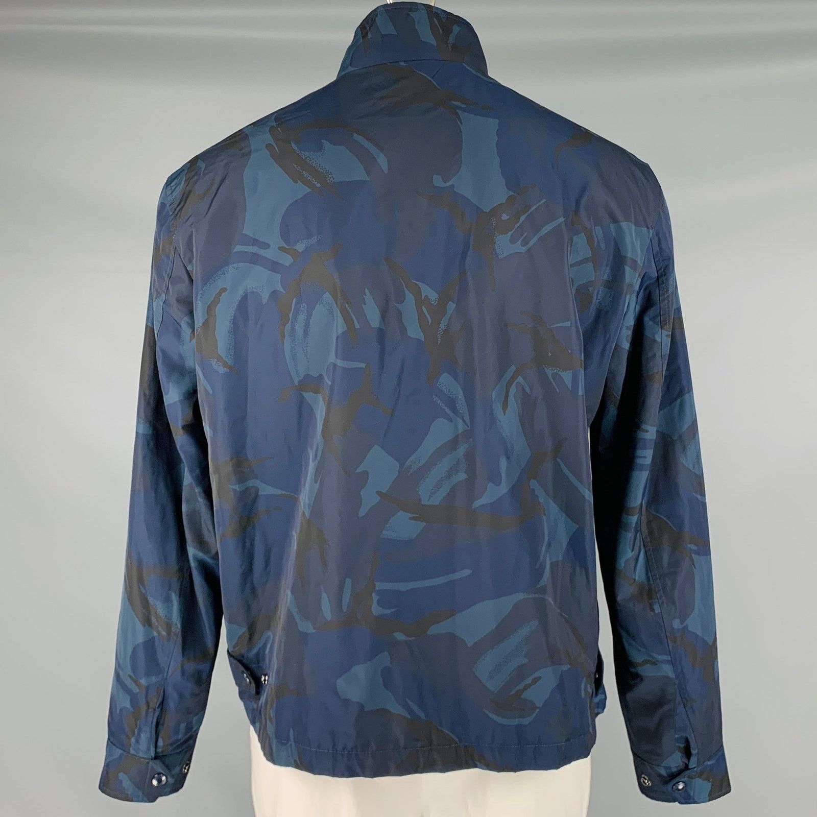 Ralph Lauren RALPH LAUREN Size XL Navy Blue Camo Polyester Zip Up Jacket Size US XL / EU 56 / 4 - 3 Thumbnail