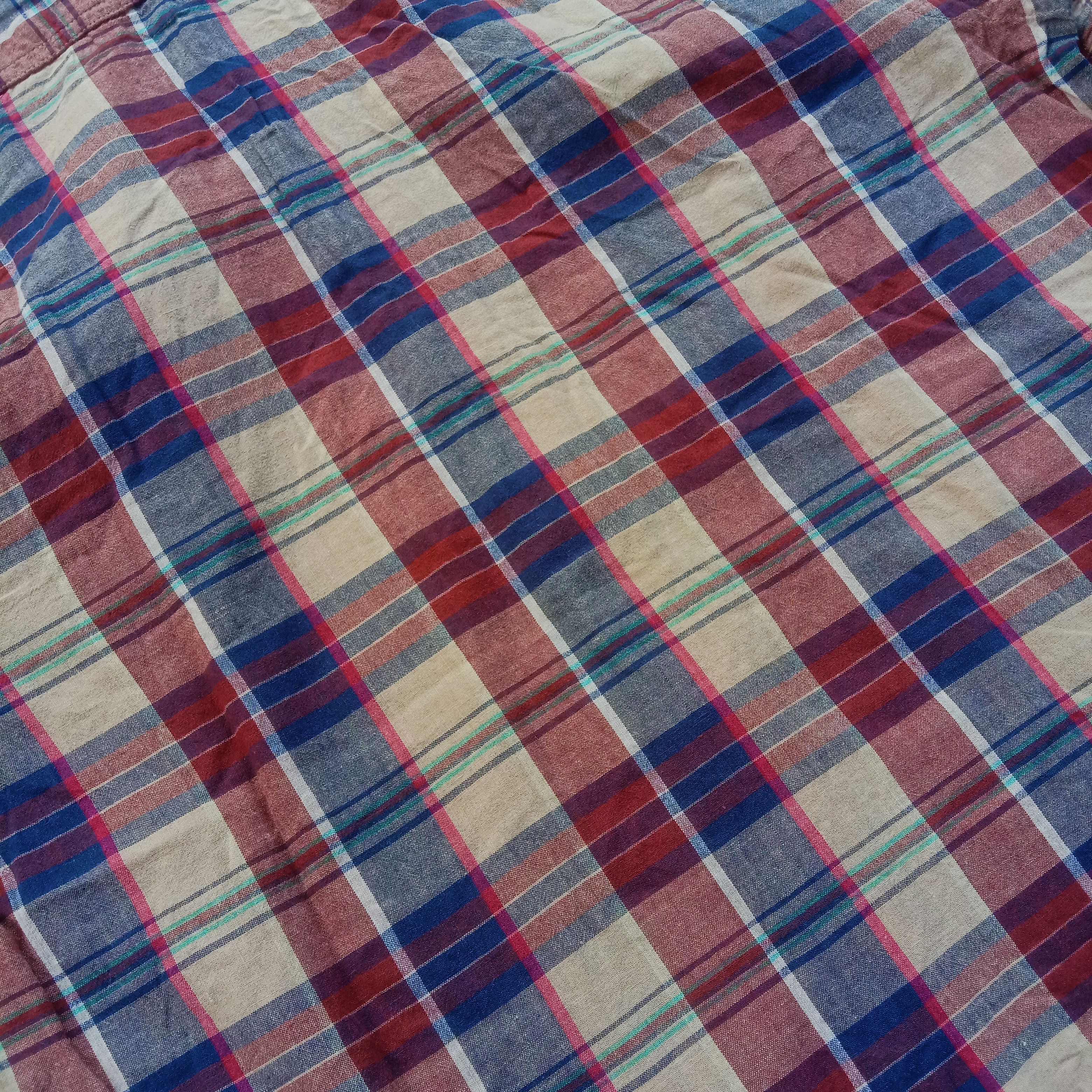 Bape Madras Check S/S Work Shirt Parka (2012) Size US M / EU 48-50 / 2 - 6 Thumbnail
