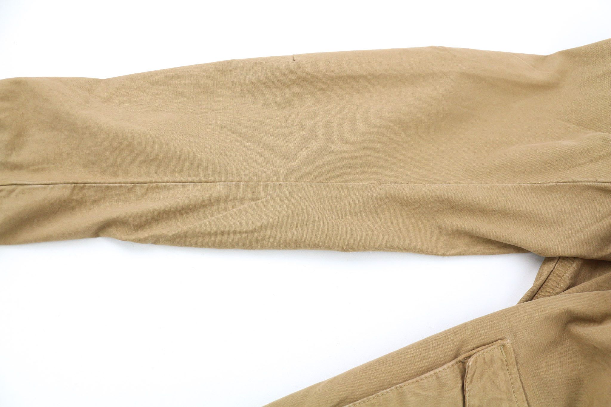 Nudie Jeans MICK S Brown Patch Zipper Unlined Logo Jacket 80736 Size US S / EU 44-46 / 1 - 11 Thumbnail