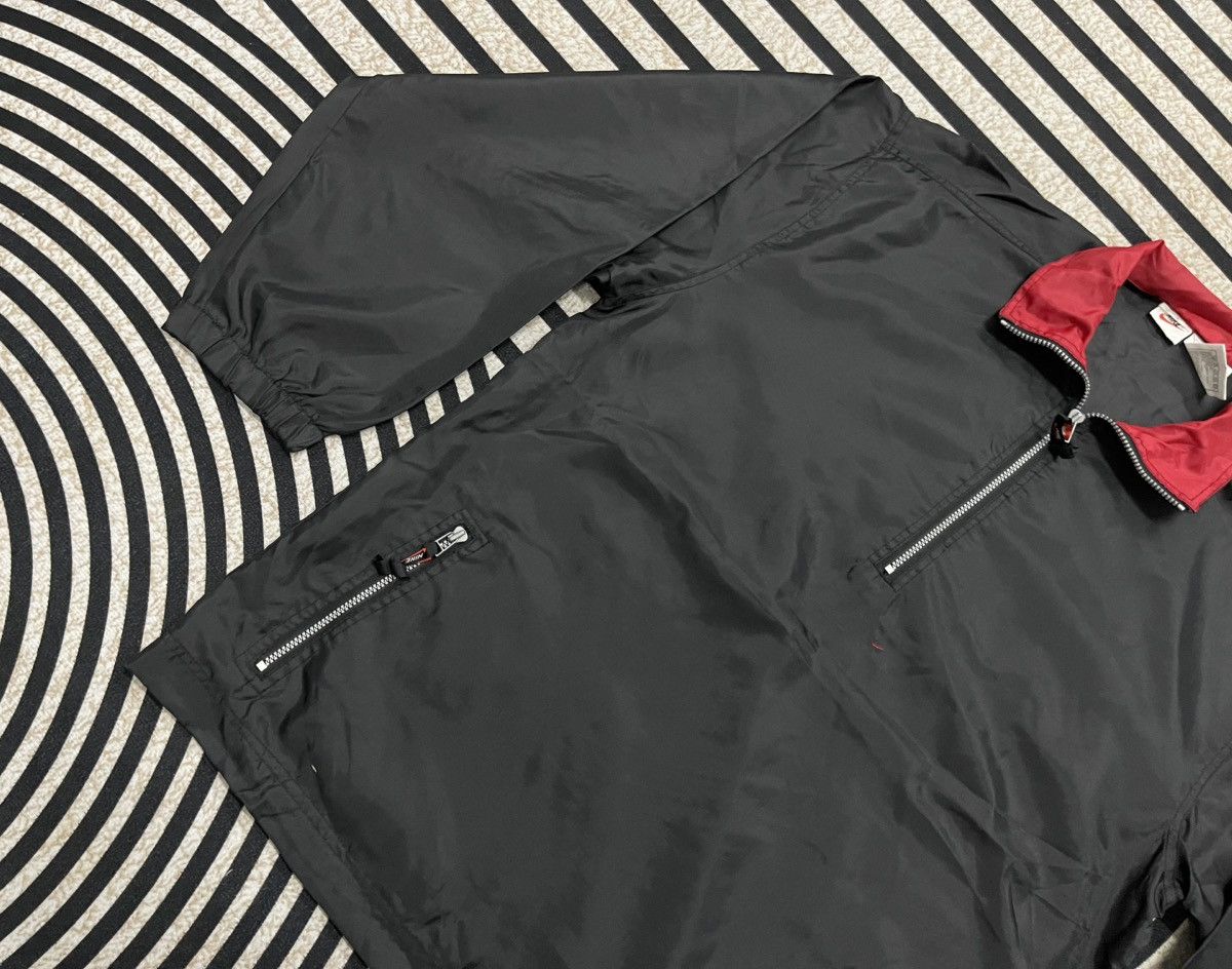 Nike × Vintage 90s NIKE EMBROIDERED LOGO HALF ZIPPER JACKET Size US L / EU 52-54 / 3 - 4 Thumbnail