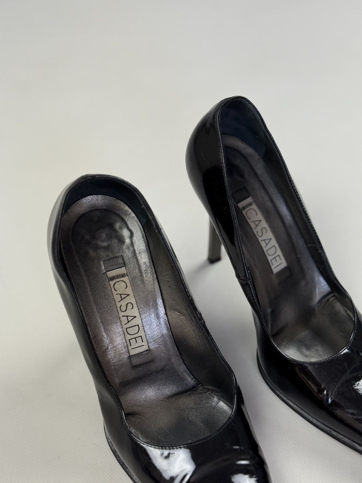 Casadei Casadei Ladies Leather Pump Heels Dress Shoes Size 8.5 Size US 8.5 / IT 38.5 - 3 Thumbnail