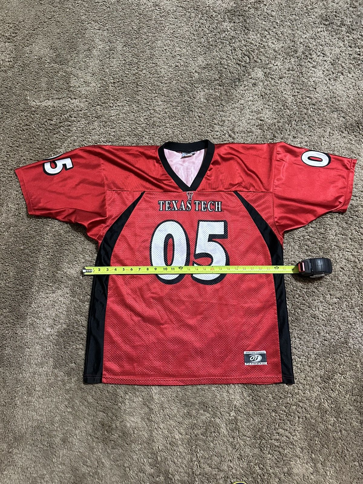 NCAA Vintage NCAA Texas Tech Red Raiders jersey 00s size Xl Size US XL / EU 56 / 4 - 4 Thumbnail