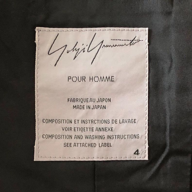 Yohji Yamamoto Yohji Yamamoto Black Double Layered Suit Jacket by Yohji Y Size US L / EU 52-54 / 3 - 7 Thumbnail