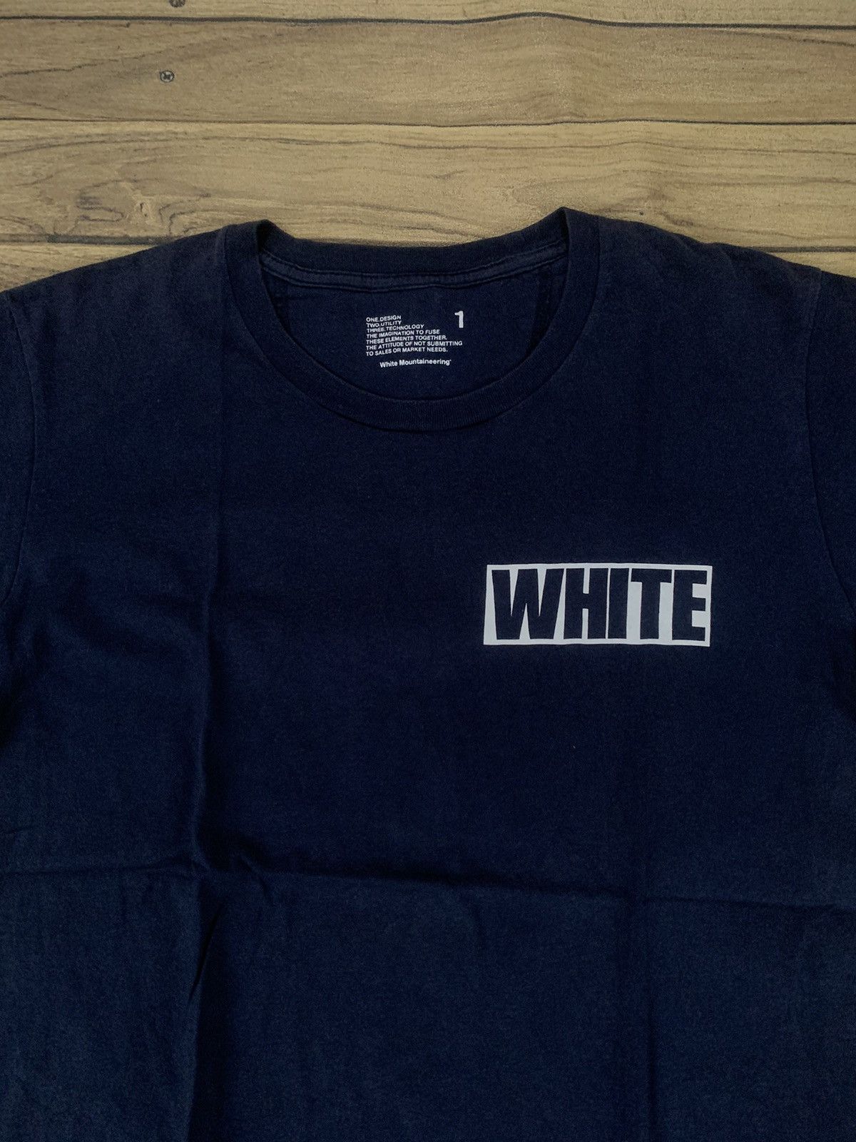 White Mountaineering White mountaineering logo Size US S / EU 44-46 / 1 - 2 Thumbnail