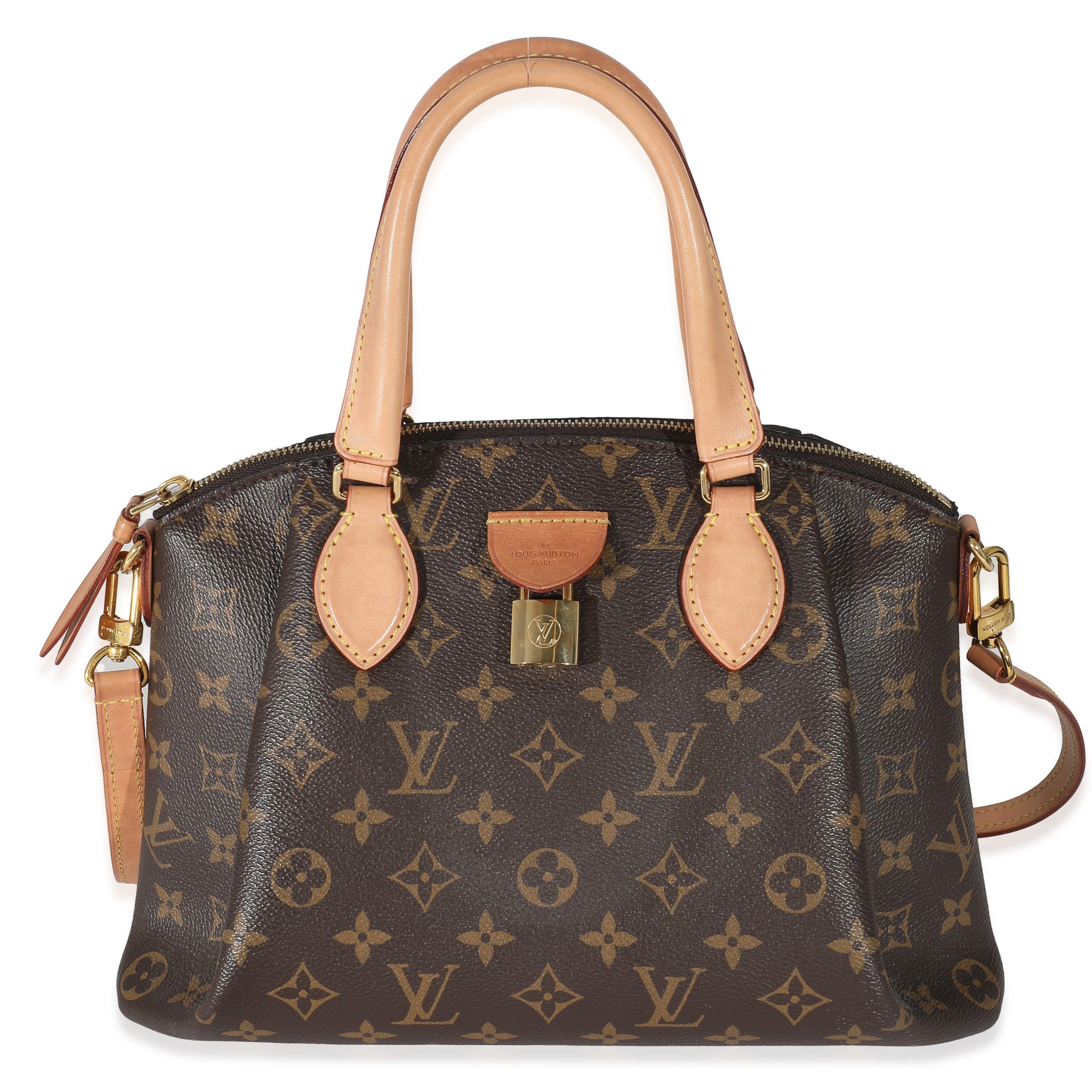 image of Louis Vuitton Monogram Canvas Rivoli Pm in Brown, Women's
