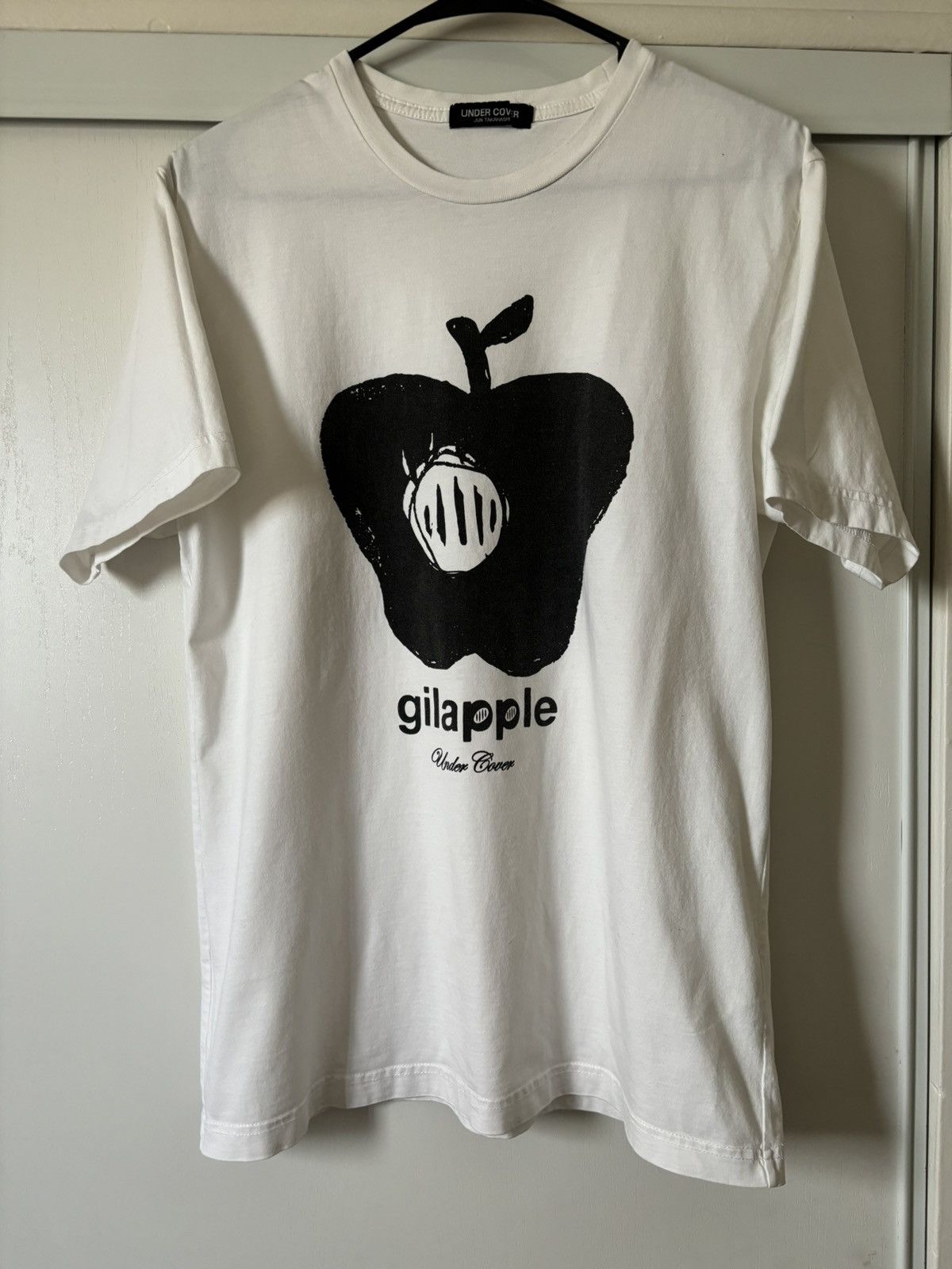 Image of Undercover Gilapple Shirt in White, Men's (Size XL)