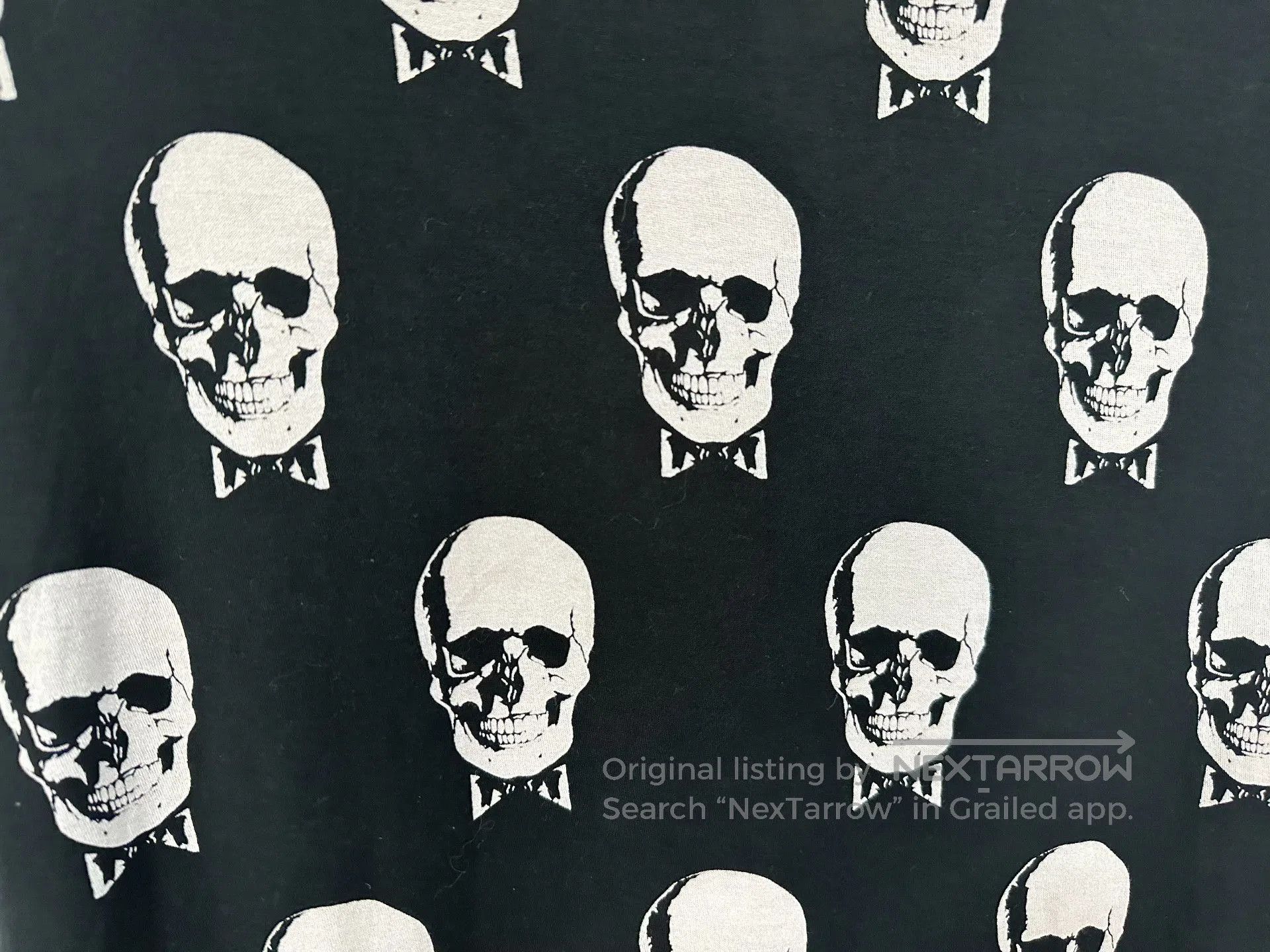 Hedi Slimane Saint Laurent 15FW Skull Print Tee. Size US M / EU 48-50 / 2 - 4 Thumbnail