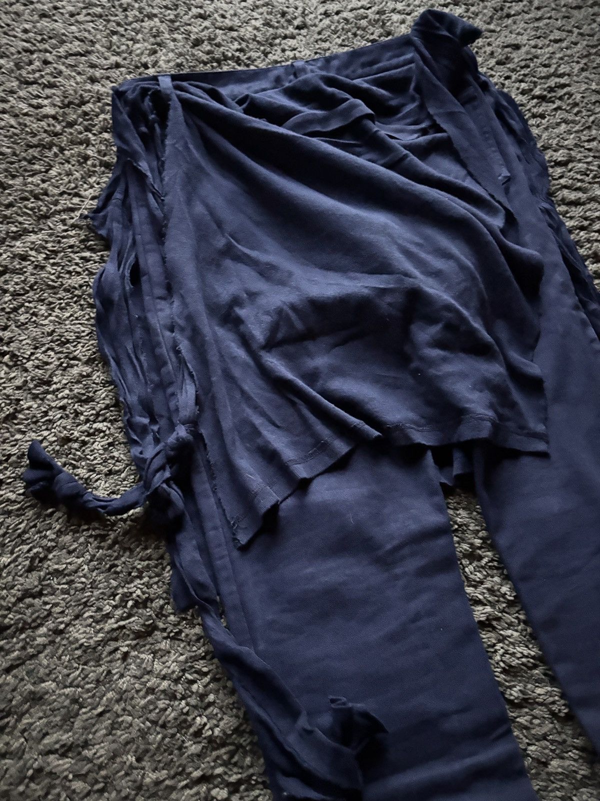 Raf Simons AW04 Raf Simons “Waves” Zombie Pants Size US 28 / EU 44 - 12 Thumbnail