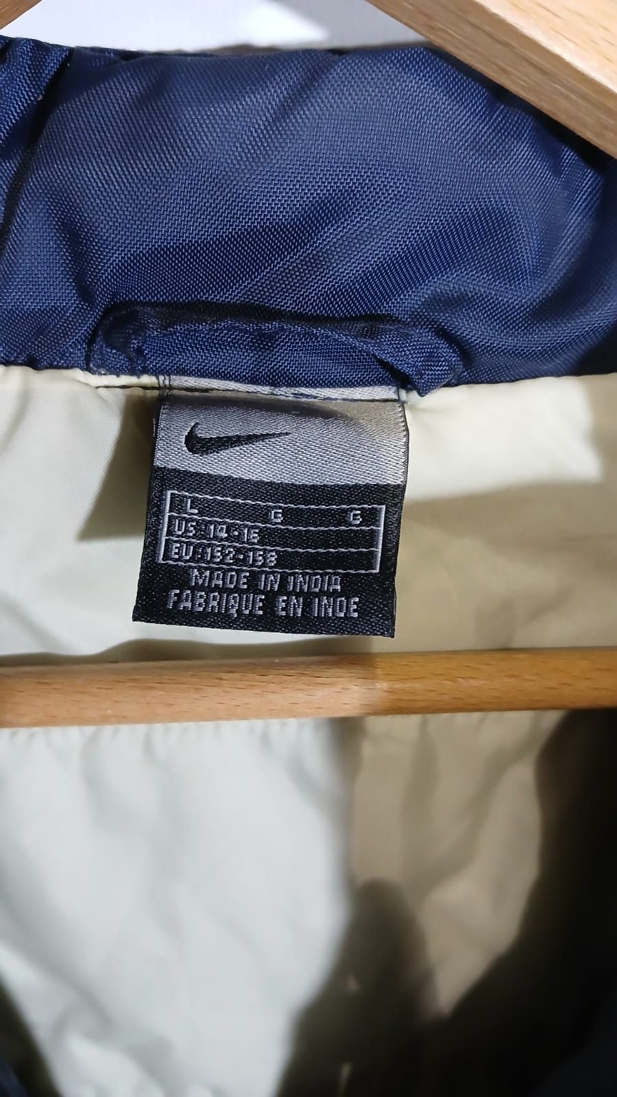 Nike Nike Tn Shox Windbreaker Vintage Boy's Navy Jacket Size US M / EU 48-50 / 2 - 7 Thumbnail