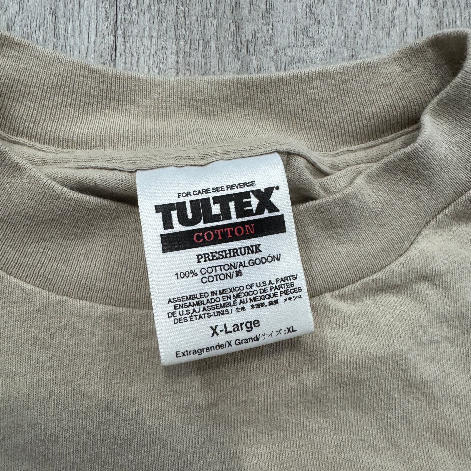Vintage Vintage Oatman Arizona Tribal Shirt Men's XL Tan 90s Size US XL / EU 56 / 4 - 4 Thumbnail