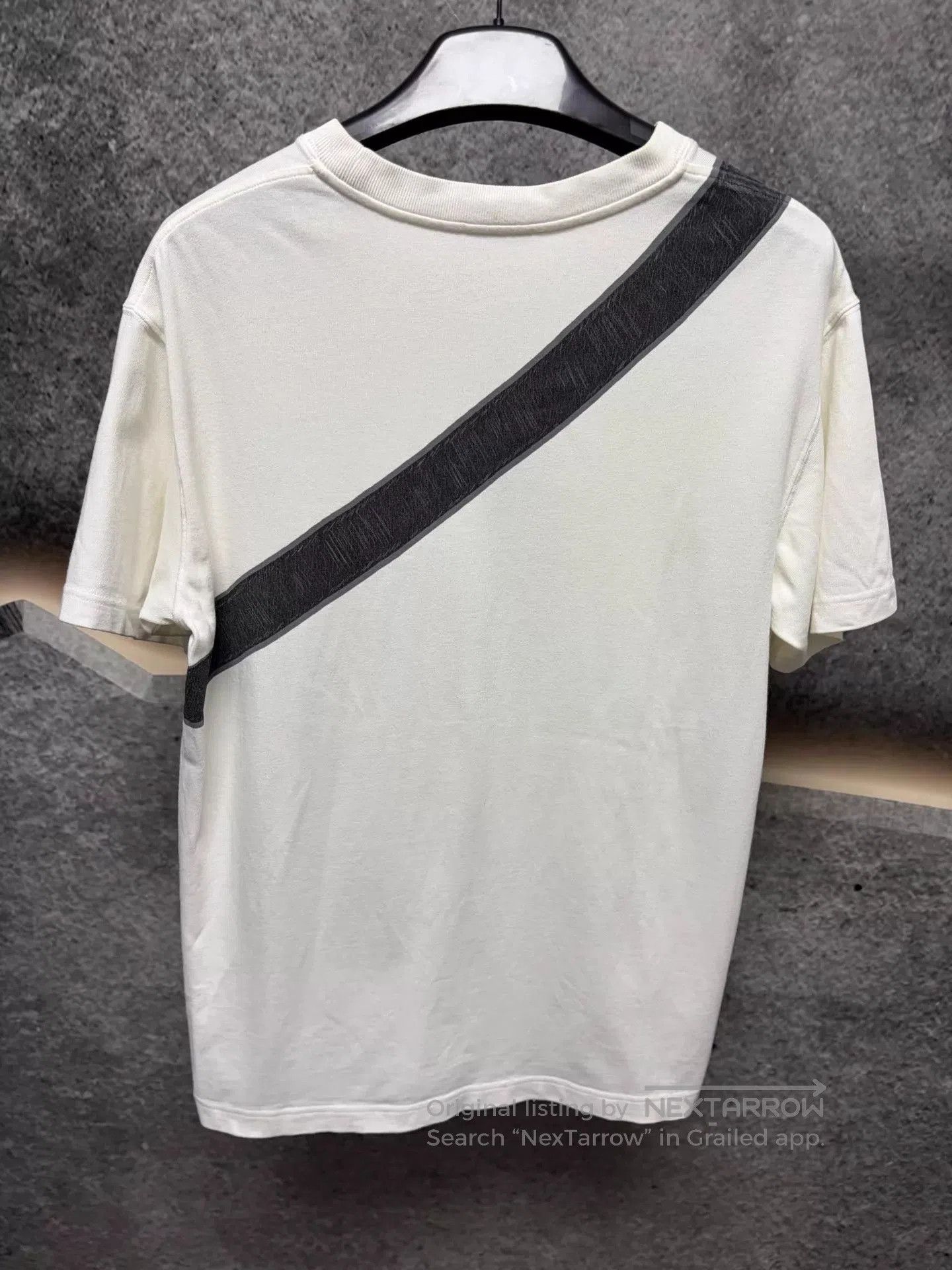 Dior White Short Sleeve Graphic T-Shirt with Bag Print. Size US M / EU 48-50 / 2 - 2 Thumbnail