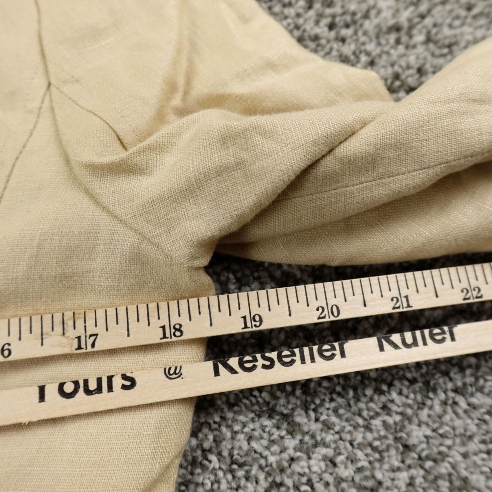 Ralph Lauren Ralph Lauren Jacket Womens 6 Beige Linen Button Blazer Overcoat Blazer overcoat Blazer over coat Size M / US 6-8 / IT 42-44 - 5 Thumbnail
