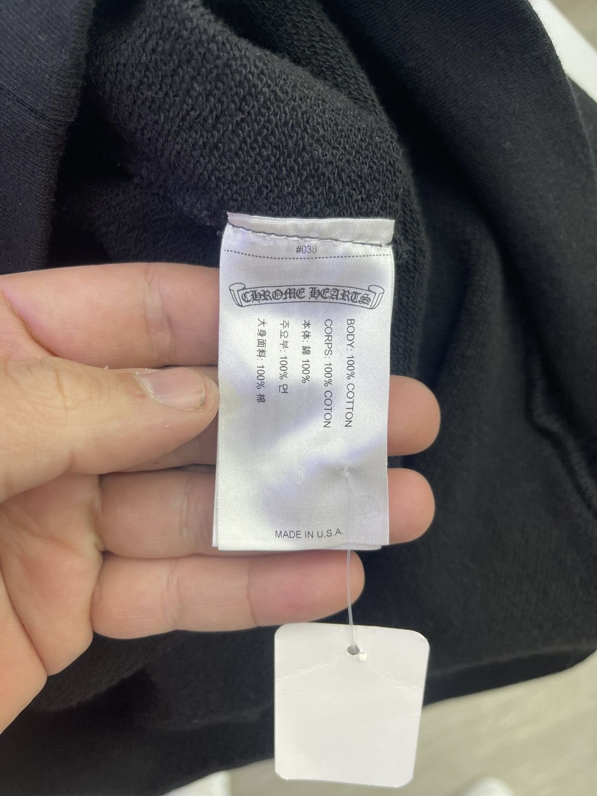 Chrome Hearts Chrome Hearts Race F1 Hoodie (black) Size US L / EU 52-54 / 3 - 4 Thumbnail