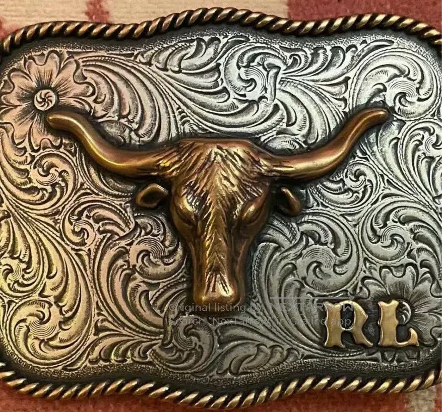 RRL Ralph Lauren Vintage Polo Ralph Lauren Western Belt. Size ONE SIZE - 2 Thumbnail