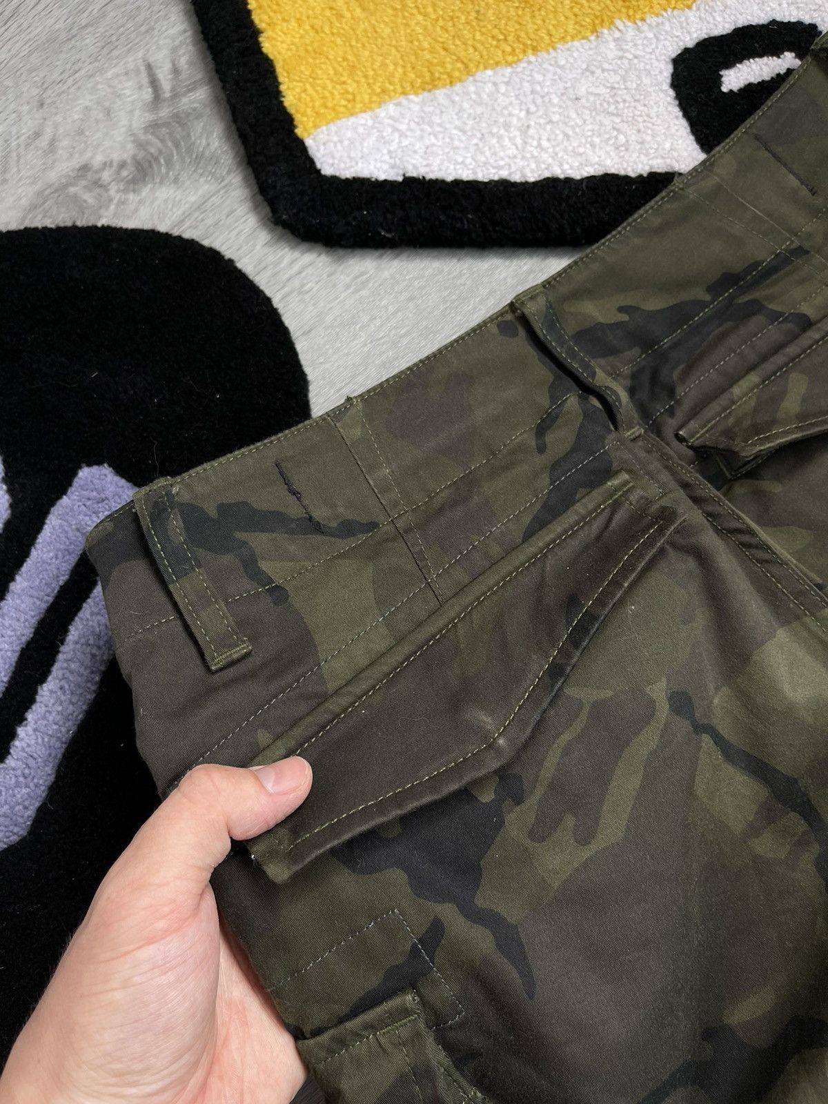 G-Star × Vintage G-Star Raw Cargo Pants Streetwear Japanese Brand Camo Size US 29 - 9 Thumbnail